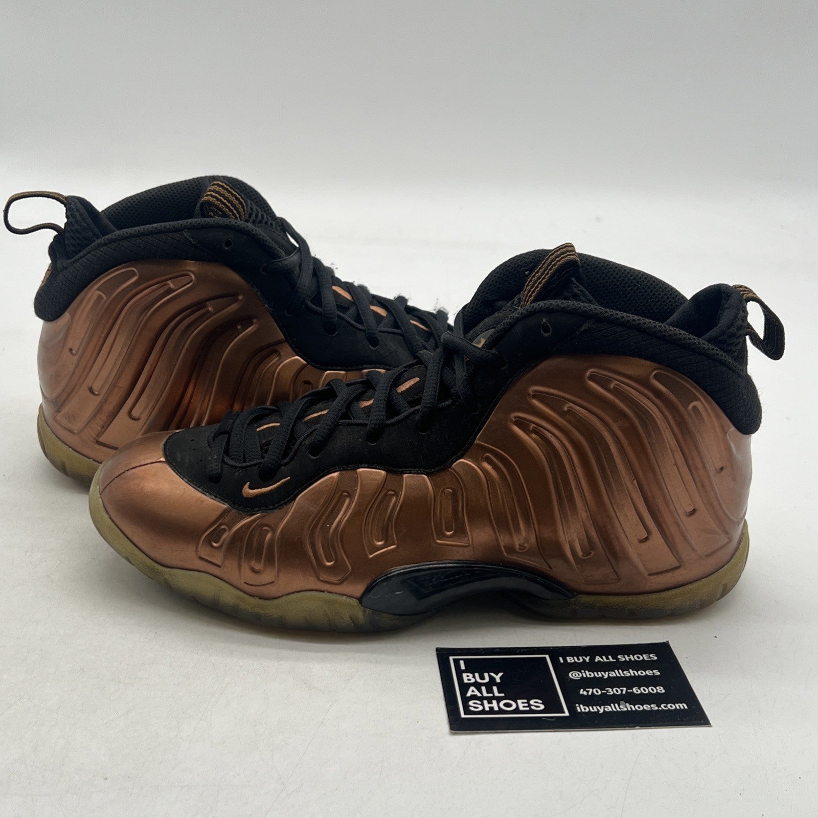 Size 6Y - Nike Little Posite One Mid Copper (644791-004)