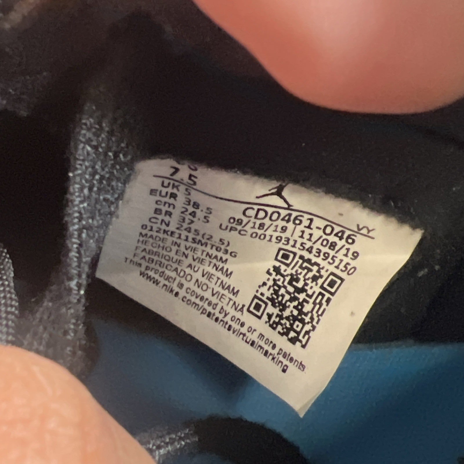 Size 7.5 - Air Jordan 1 High OG UNC To Chicago 2020 (CD0461-046)