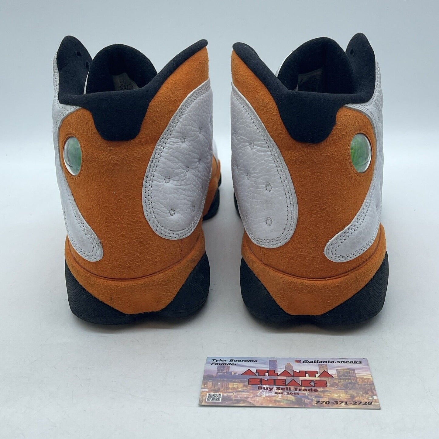 Size 10.5 - Air Jordan 13 Retro Starfish Orange White Black (414571-108)