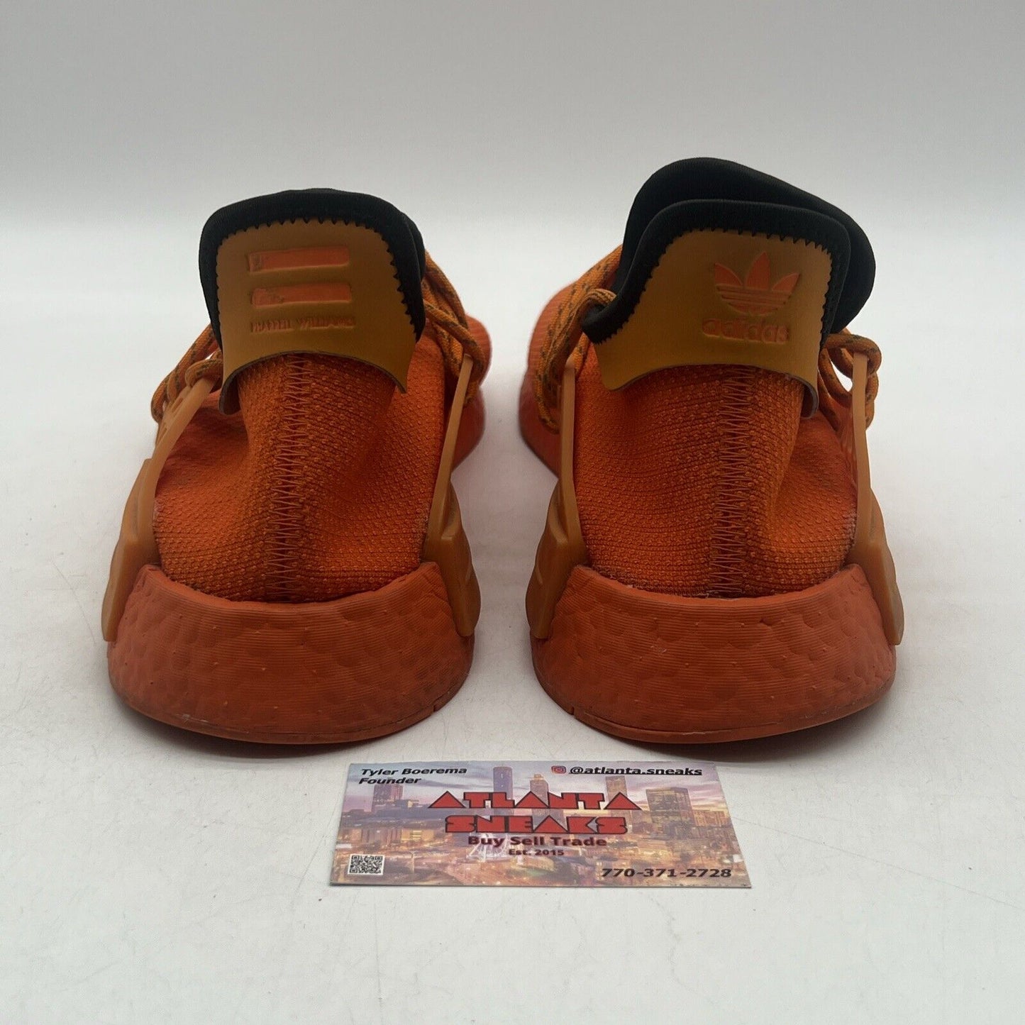 Size 13 - adidas Pharrell x NMD Human Race Orange (GY0095)