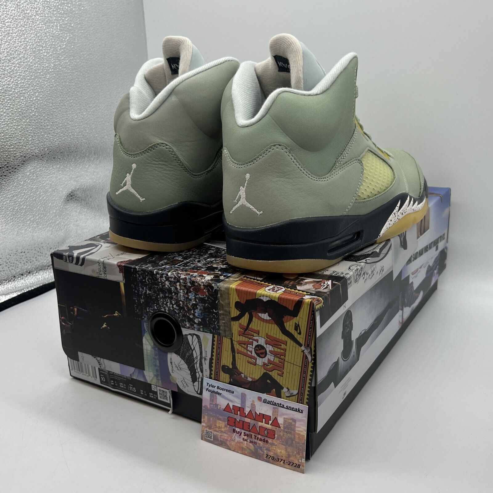 Size 10 - Jordan 5 JADE HORIZON 2022 Brand New Og All