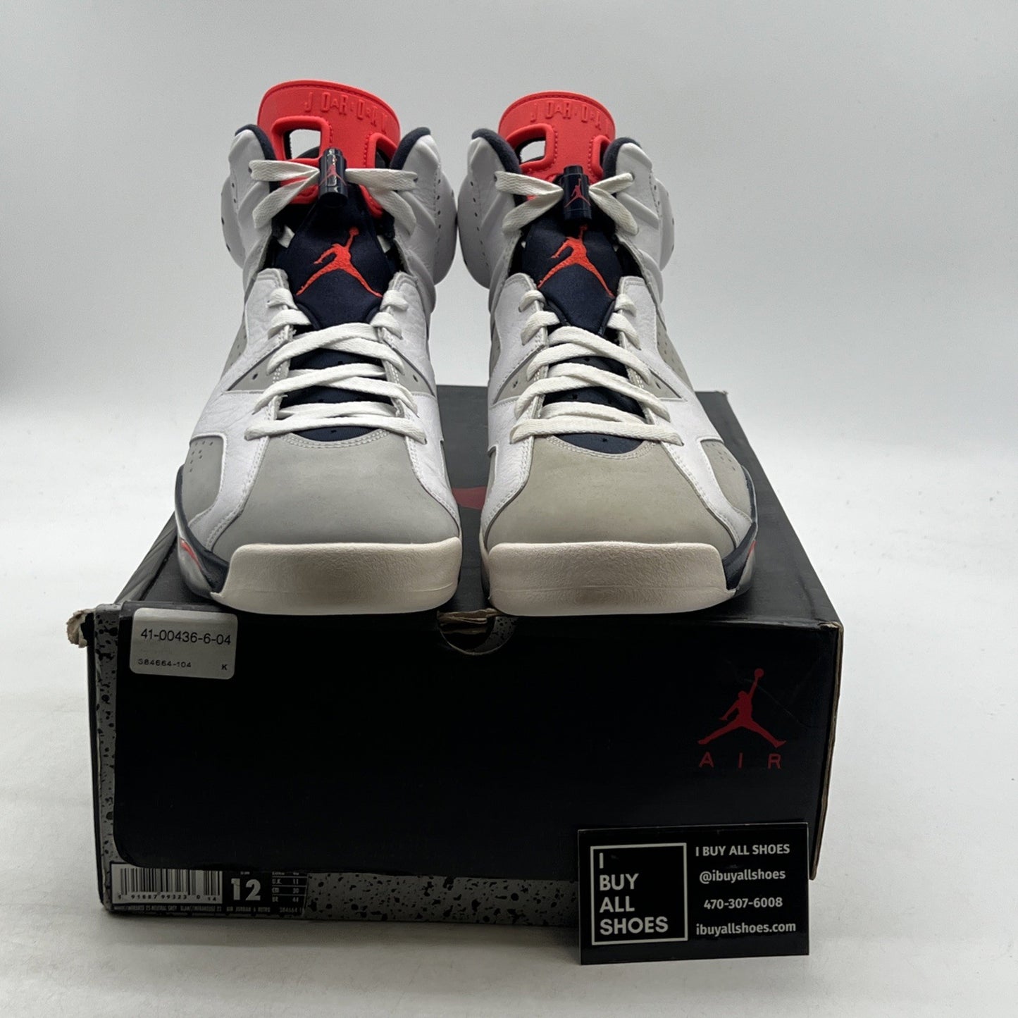 Size 12 - Air Jordan 6 Retro Tinker (384664-104)