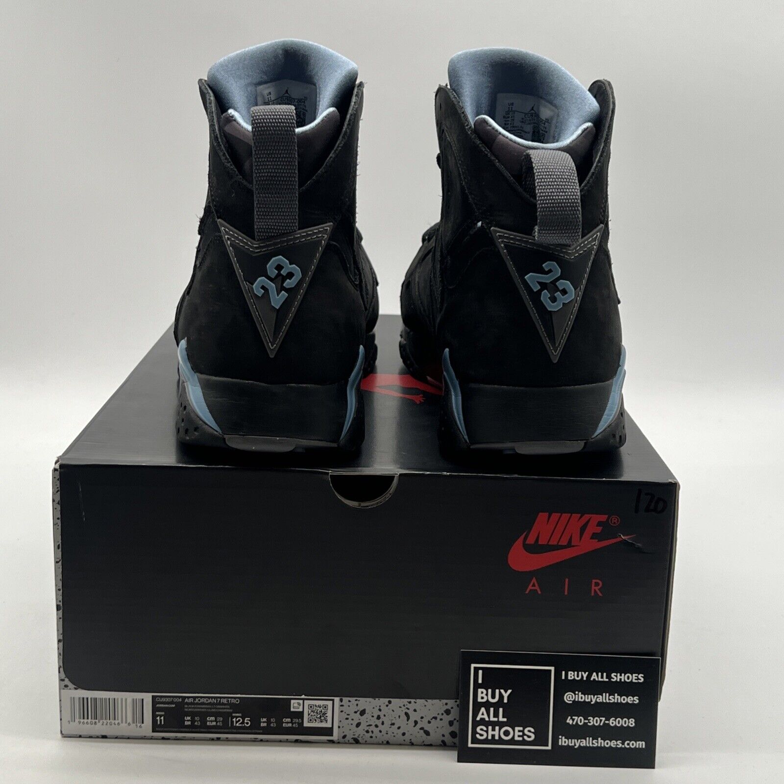 Size 11 - Air Jordan 7 Retro 2023 Chambray (CU9307-004)