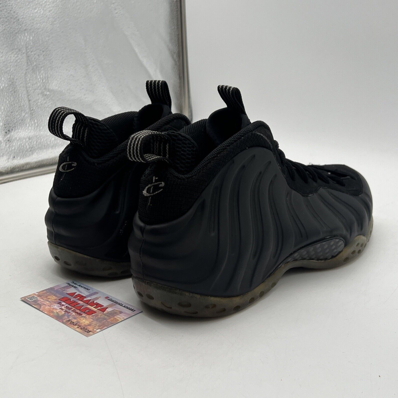 Size 10 - Nike Air Foamposite One Stealth Black (314996-010)