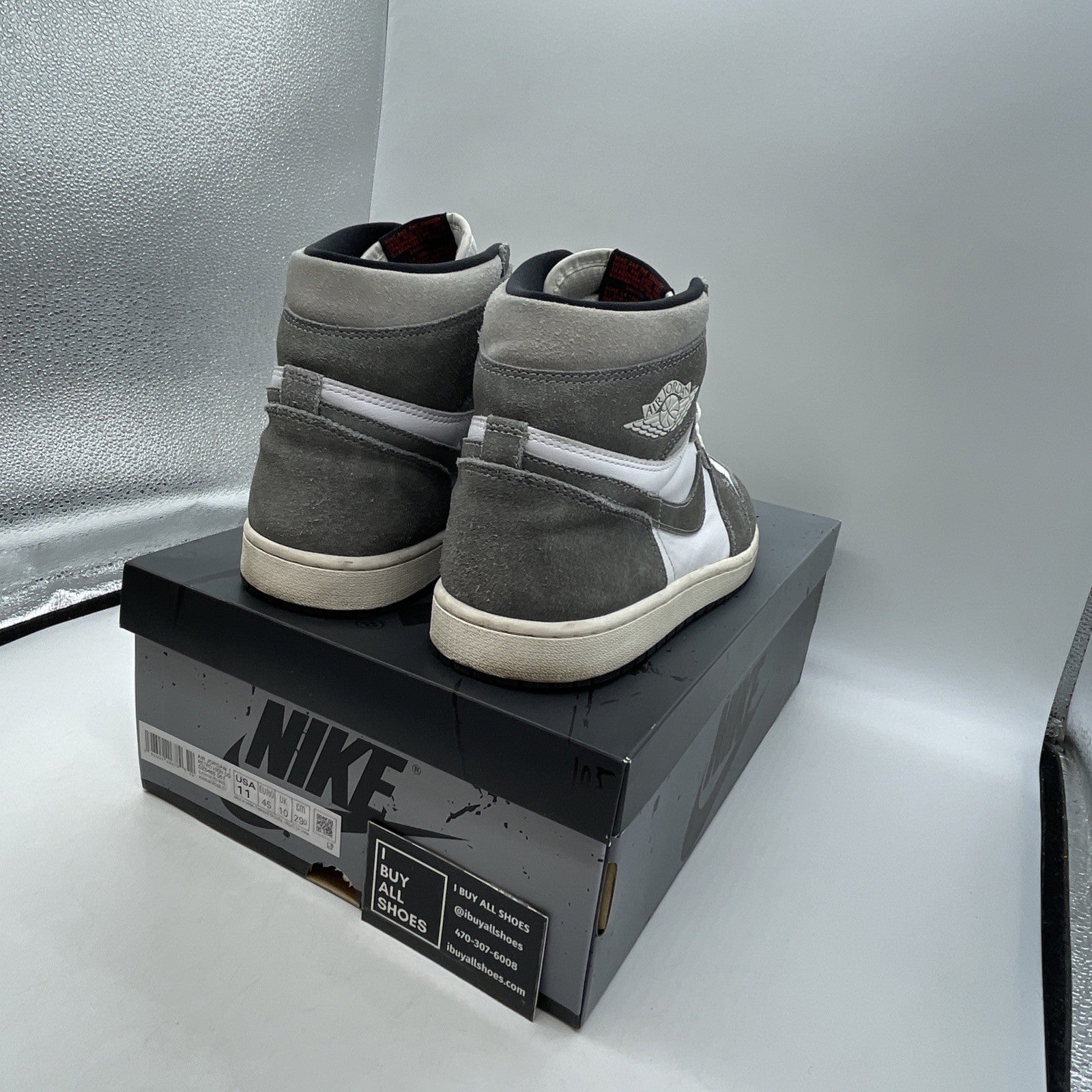 Size 11 - Air Jordan 1 Retro OG High Washed Black (DZ5485-051)