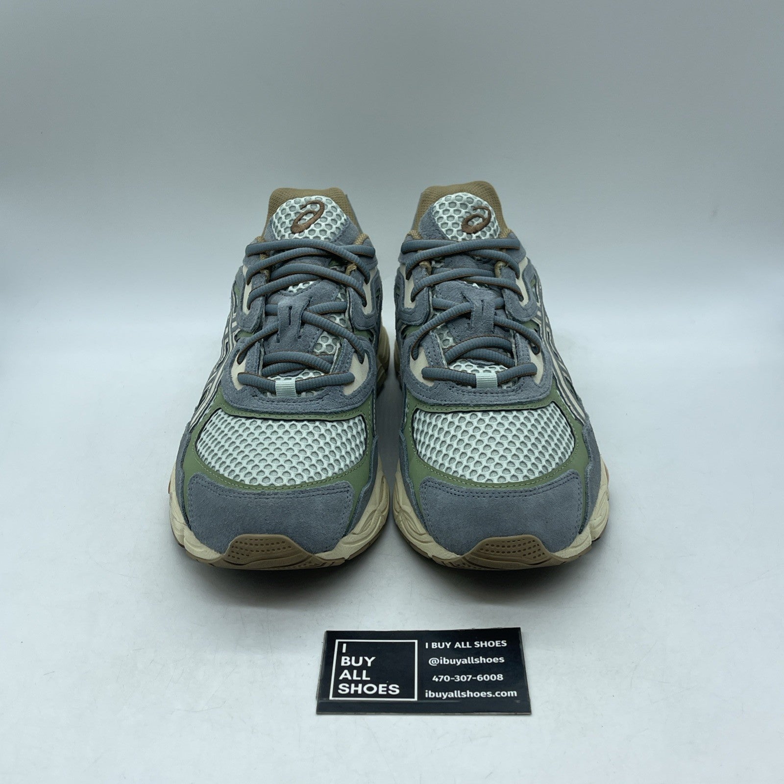Size 12 - Asics Gel NYC Cold Moss Fjord Grey (1203A372)