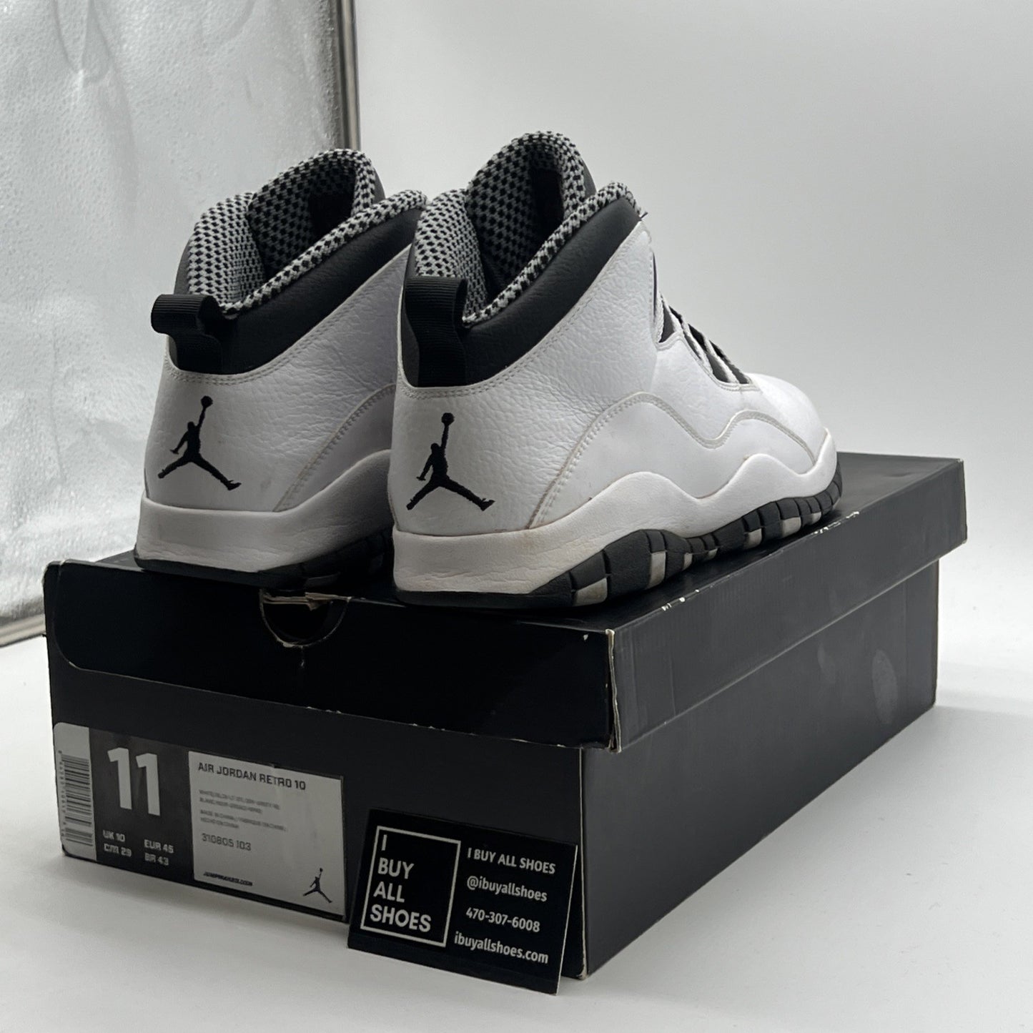 Size 11 - Air Jordan 10 Retro 2013 Steel (310805-103)