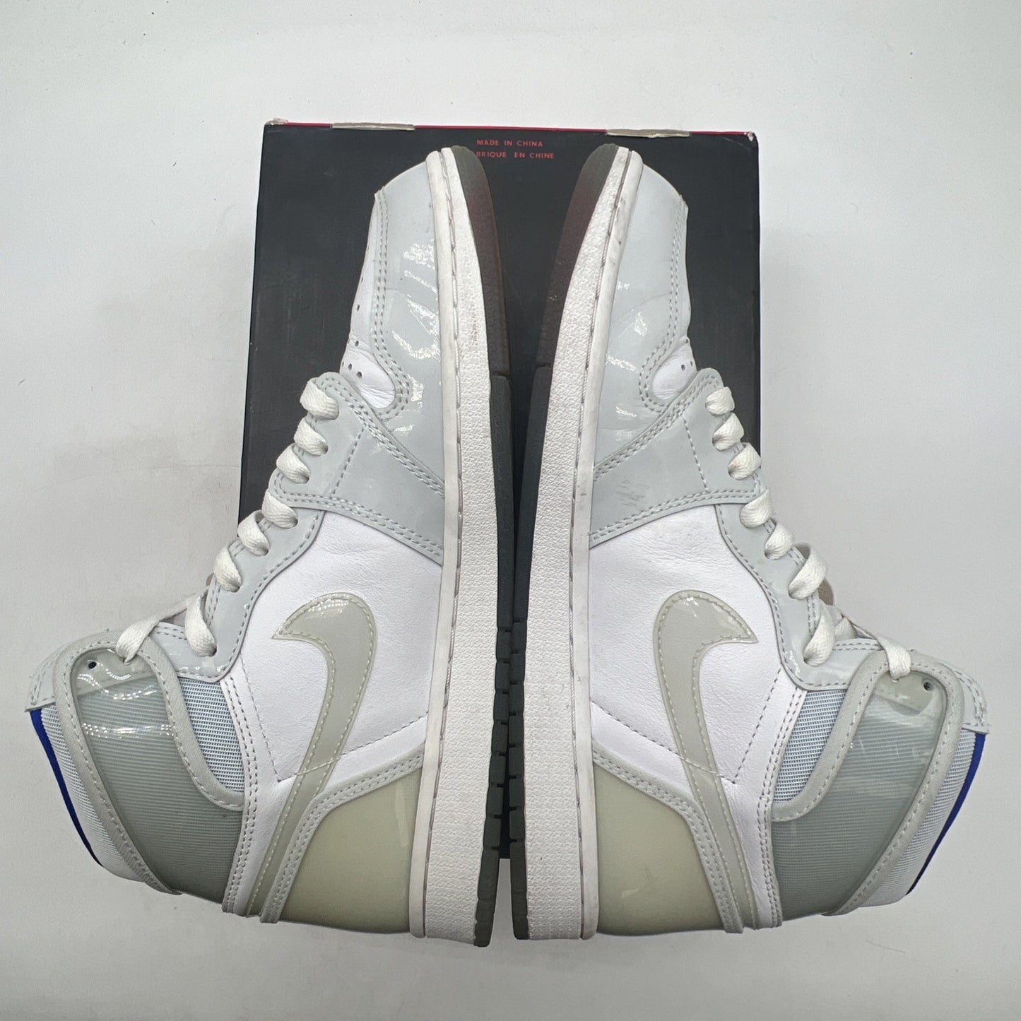 Size 10 - Air Jordan 1 Zoom High Racer Blue (CK6637-104)