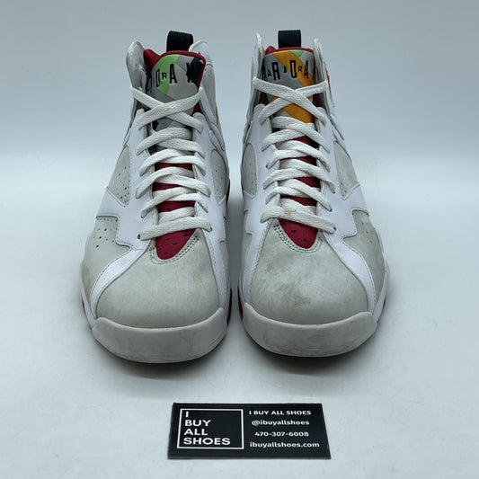 Size 9 - Air Jordan 7 Retro Countdown Pack  Grey White Suede (304775-102)