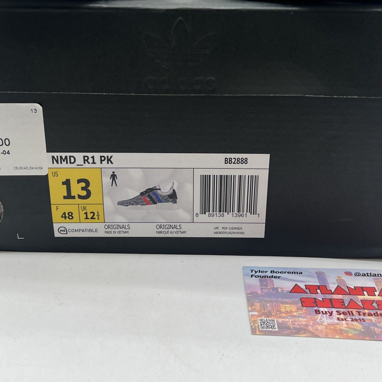 Size 13 - adidas NMD_R1 Primeknit Tri Color (BB2888)