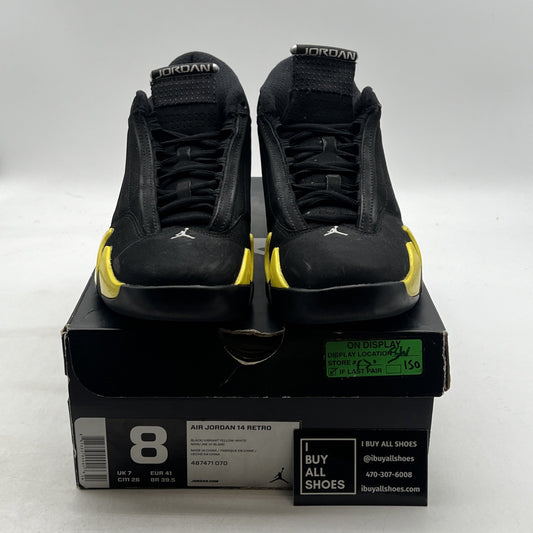 Size 8 - Air Jordan 14 Retro Thunder (487471-070)