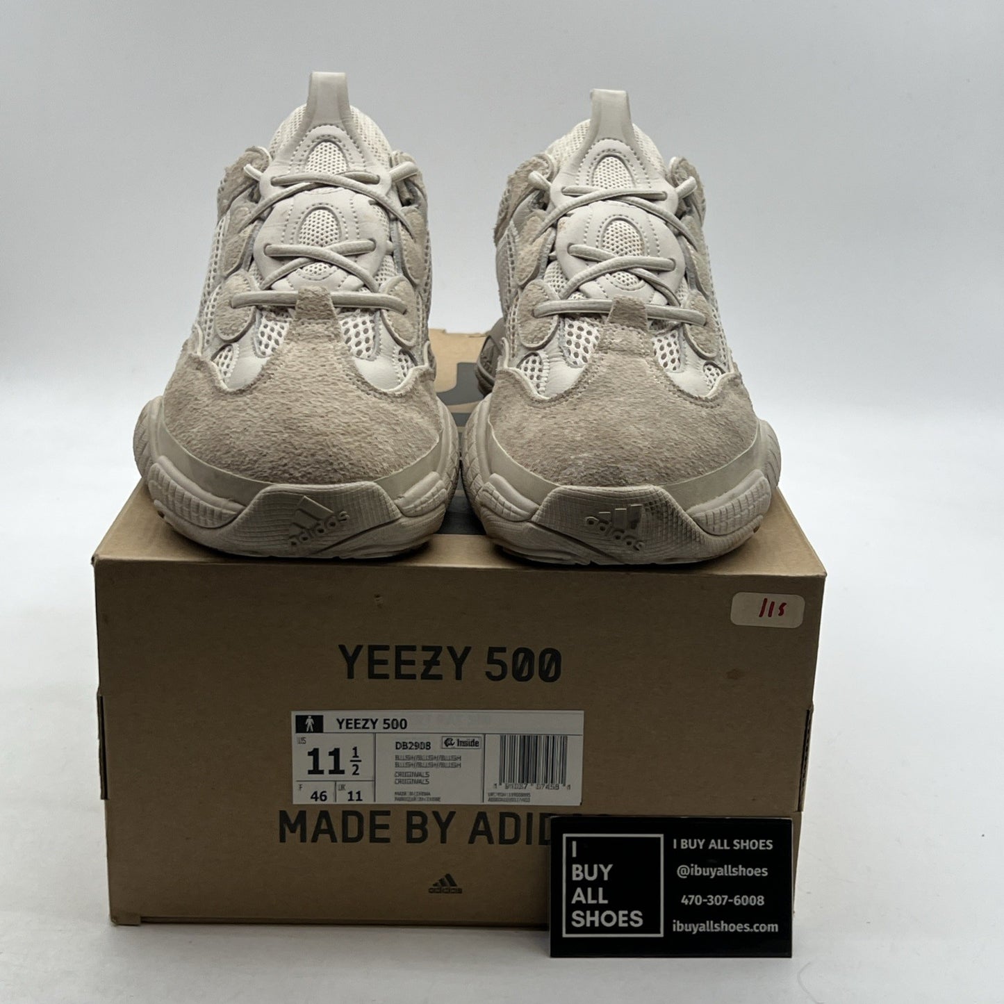 Size 11.5 - adidas Yeezy 500 Blush (DB2908)