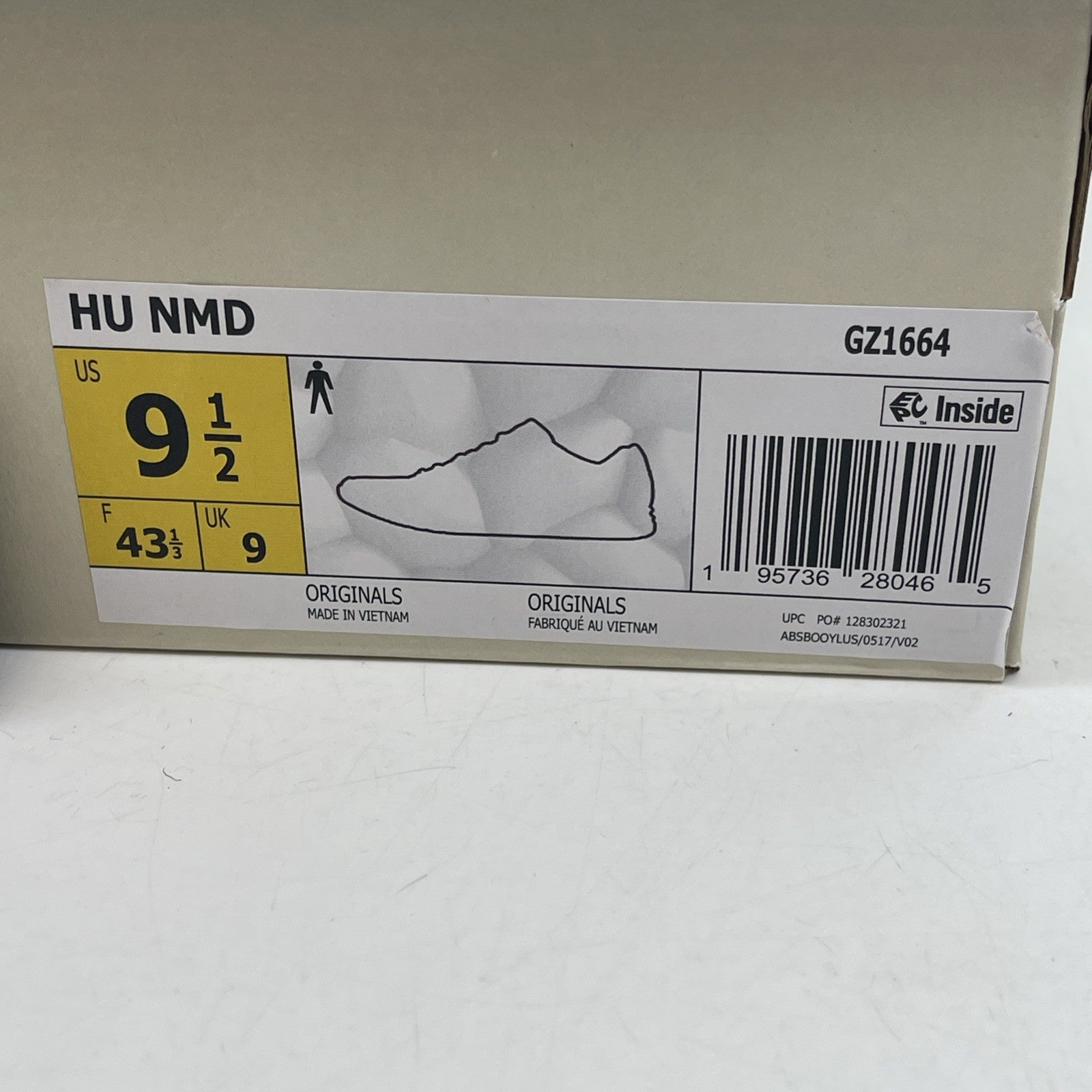 Size 9.5 - adidas BBC Ice Cream x Pharrell x NMD Human Race Running Dog