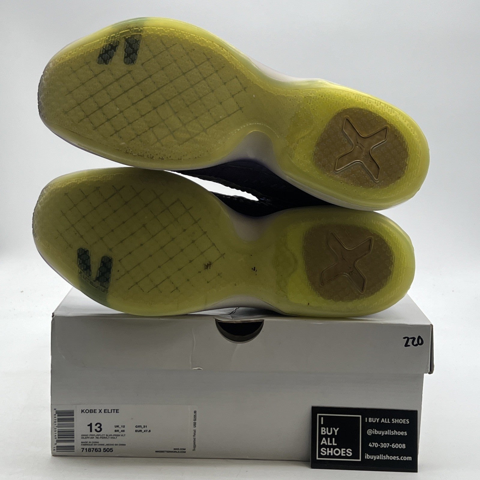 Size 13 - Nike Kobe 10 Elite Team (718763-505)