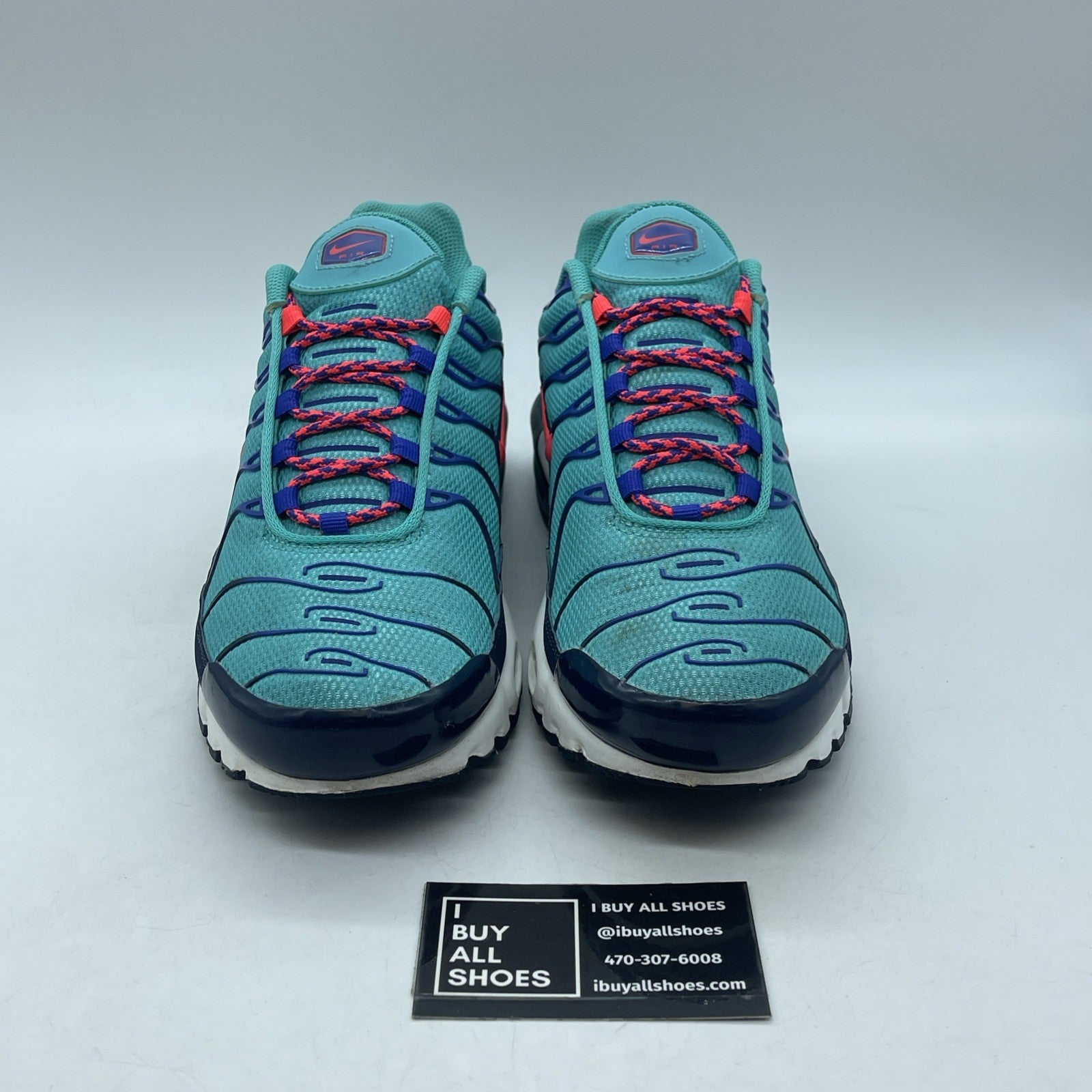 Size 9.5 - Nike Air Max Plus Discover Your Air Blue Pink Suede (AV7940-300)