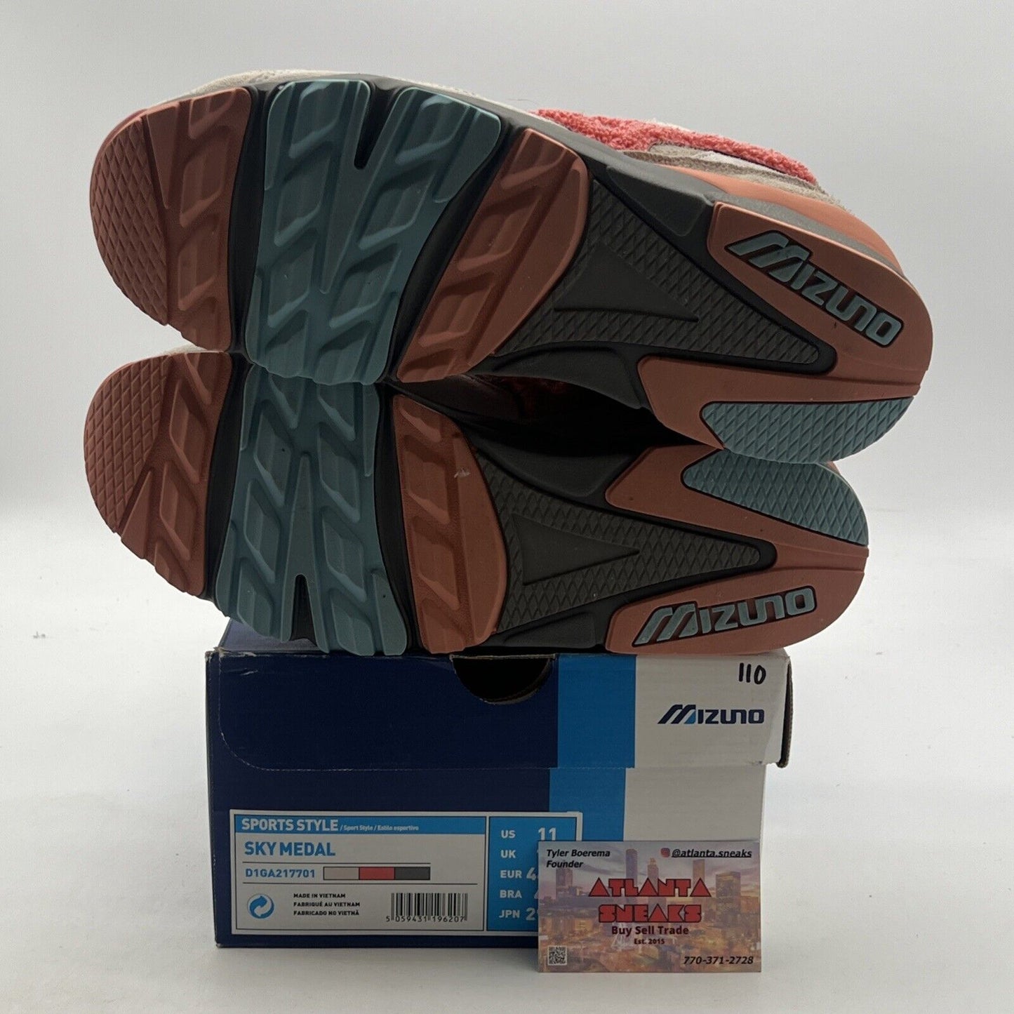 Size 11 - Mizuno Sky Medal Haru Retro Classic Fashion (D1GA217701)