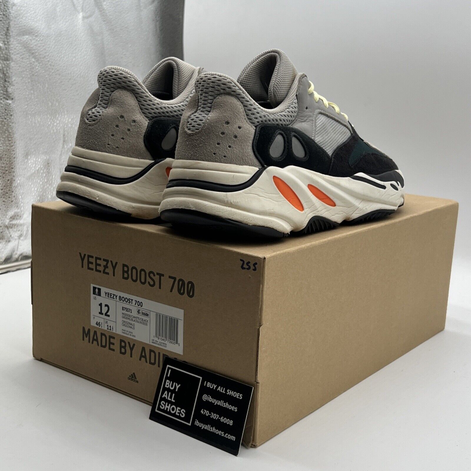 Size 12 - Adidas Yeezy Boost 700 Low Wave Runner (B75571)
