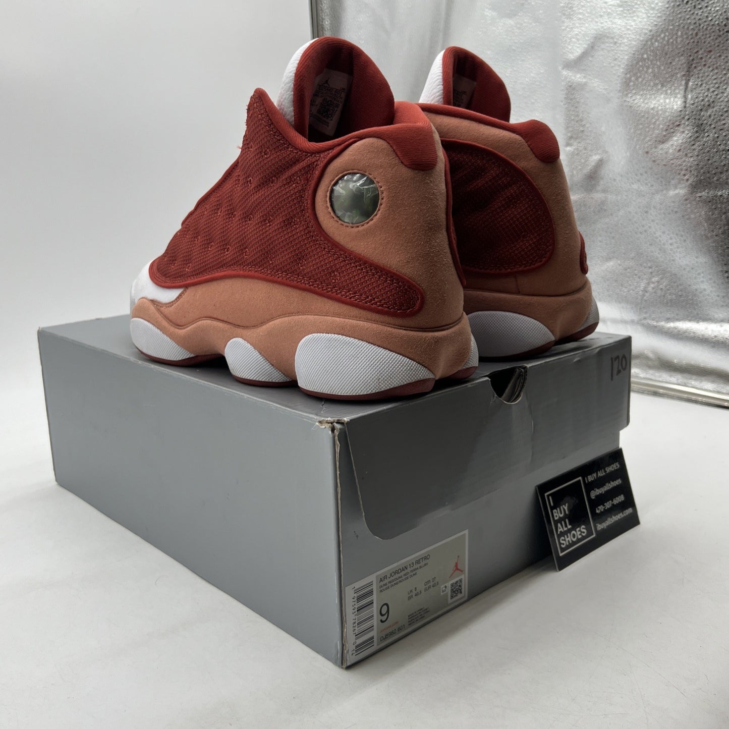 Size 9 - Air Jordan 13 Retro Dune Red (DJ5982-601)