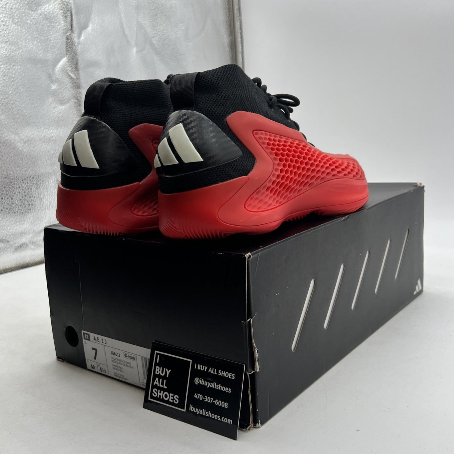 Size 7 - Adidas AE 1 Pure Ruby (IG6611)