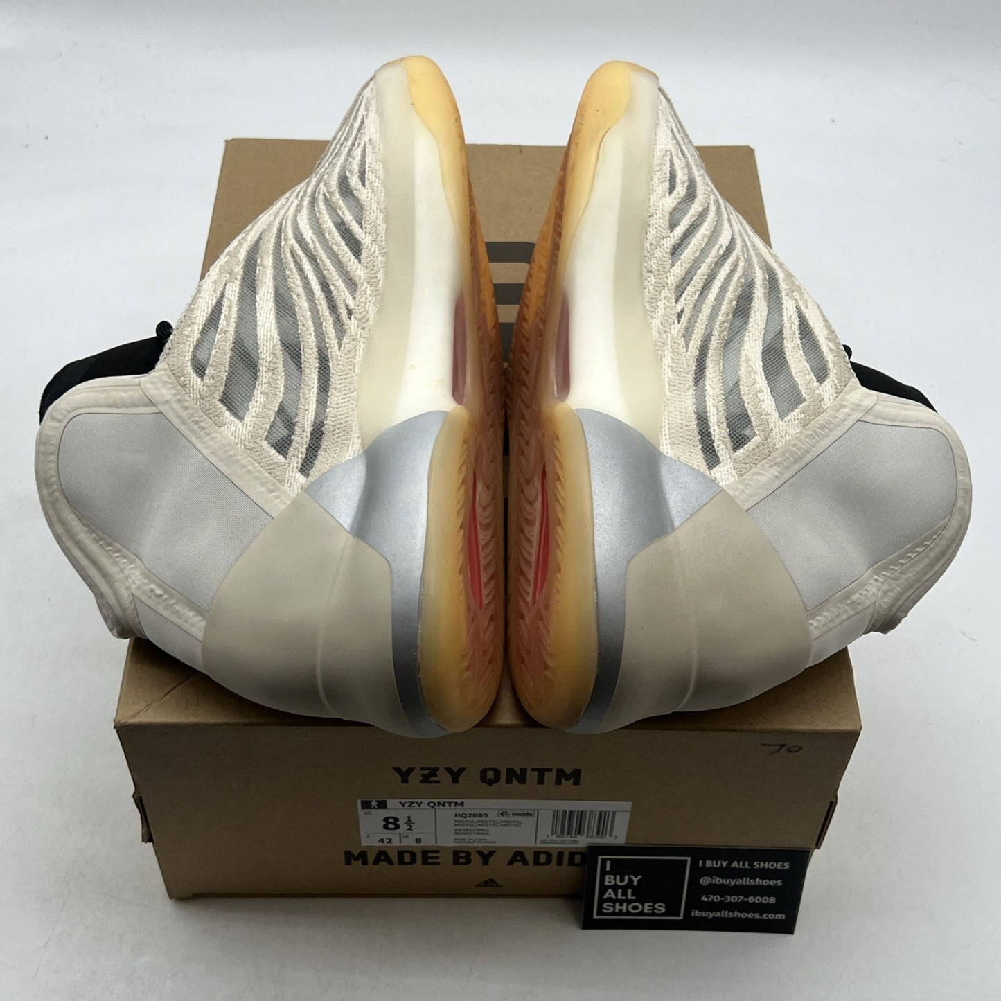Size 8.5 - adidas Yeezy Quantum Mist Slate (HQ2085)