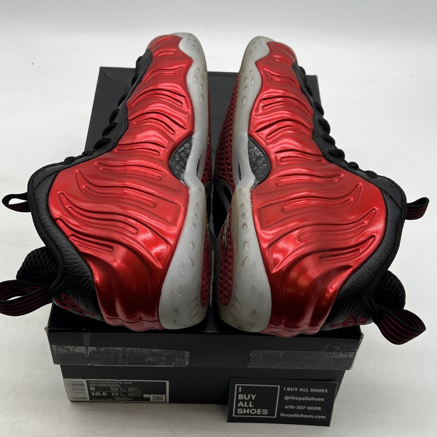 Size 9 - Nike Air Foamposite One 2023 Metallic Red (DZ2545-600)