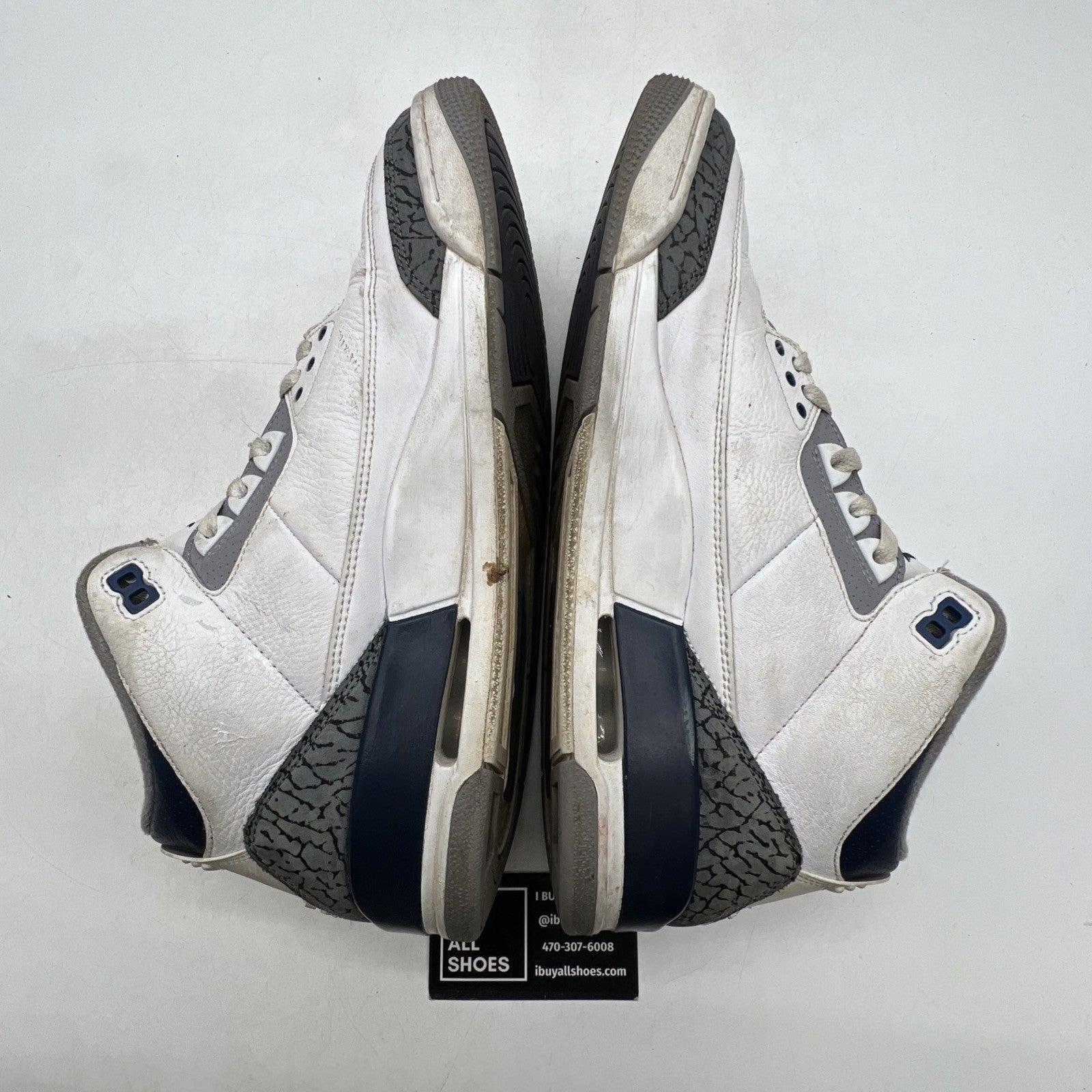 Size 11.5 - Air Jordan 3 Retro Midnight Navy (CT8532-140)