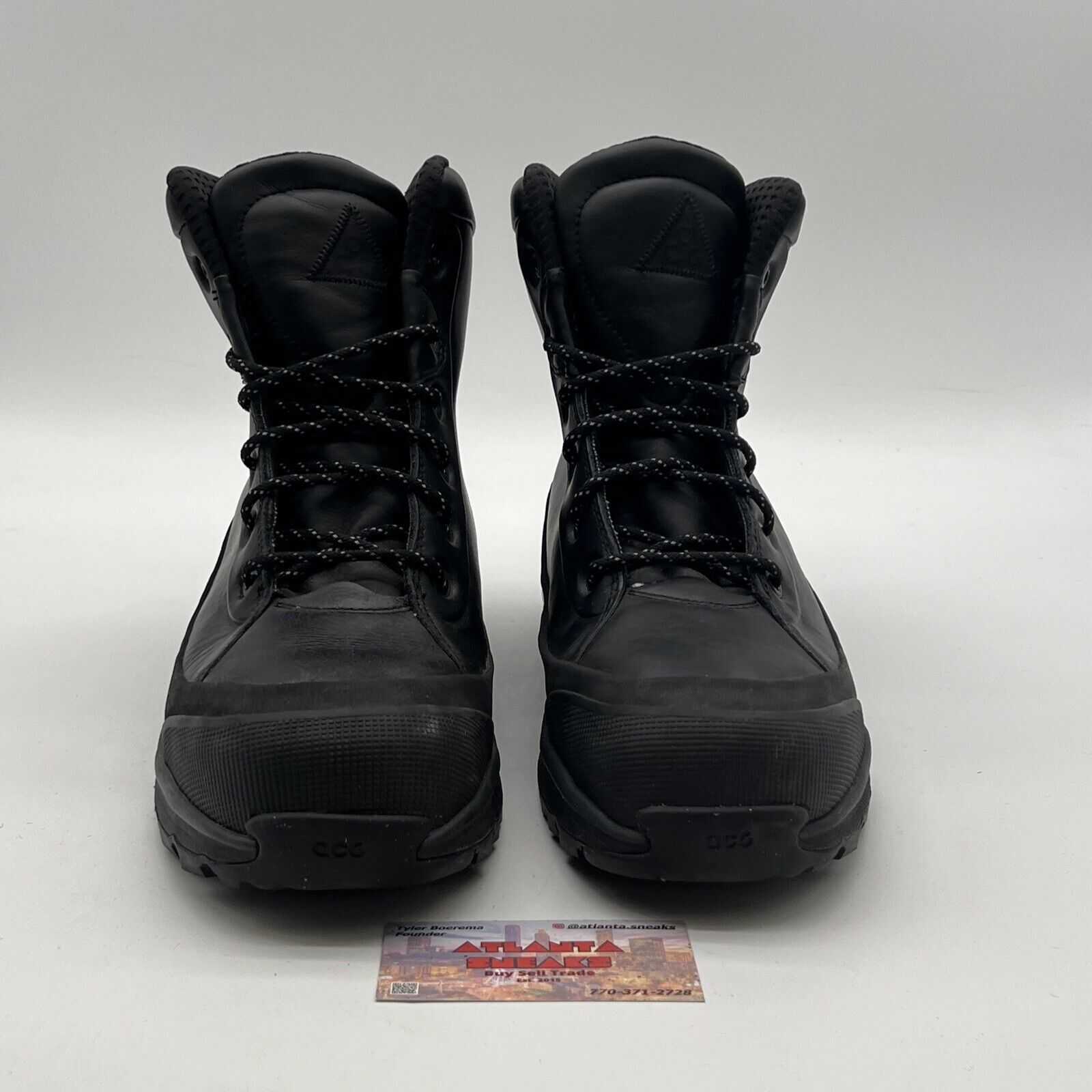 Size 12 - Nike Air Max Conquer ACG Watershield Black (472493-090)