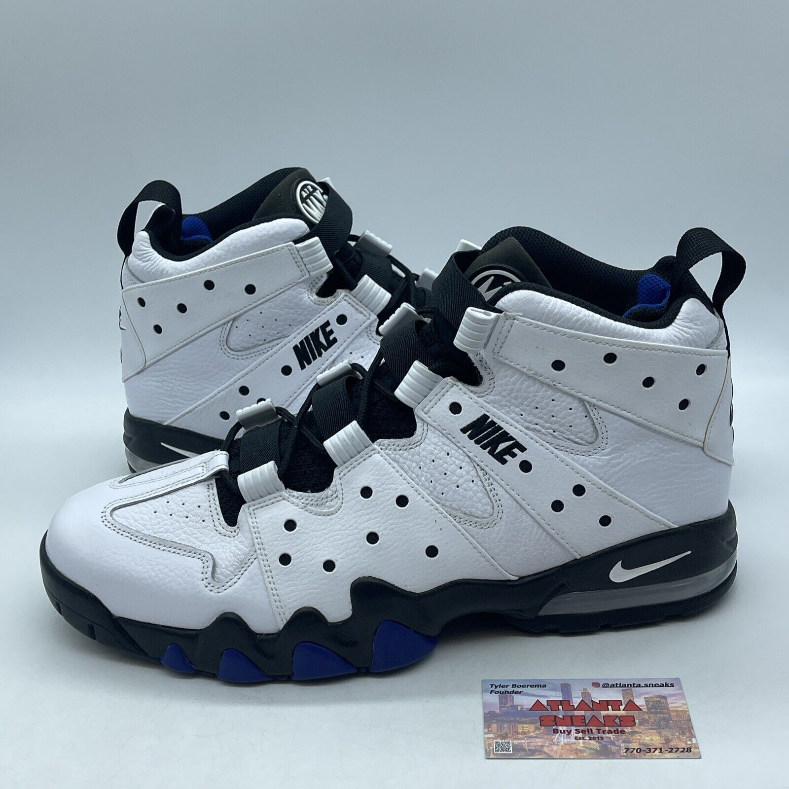 Size 15 - Nike Air Max 2 CB 94 Retro 2021 Old Royal Black White (DD8557-100)