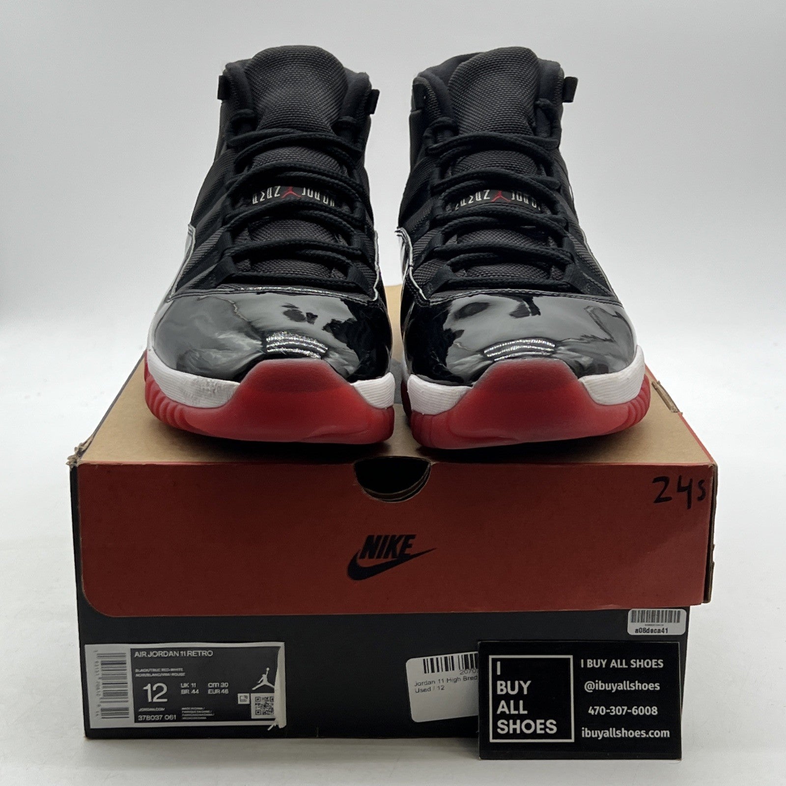 Size 12 - Air Jordan 11 Retro High Bred (378037-061)