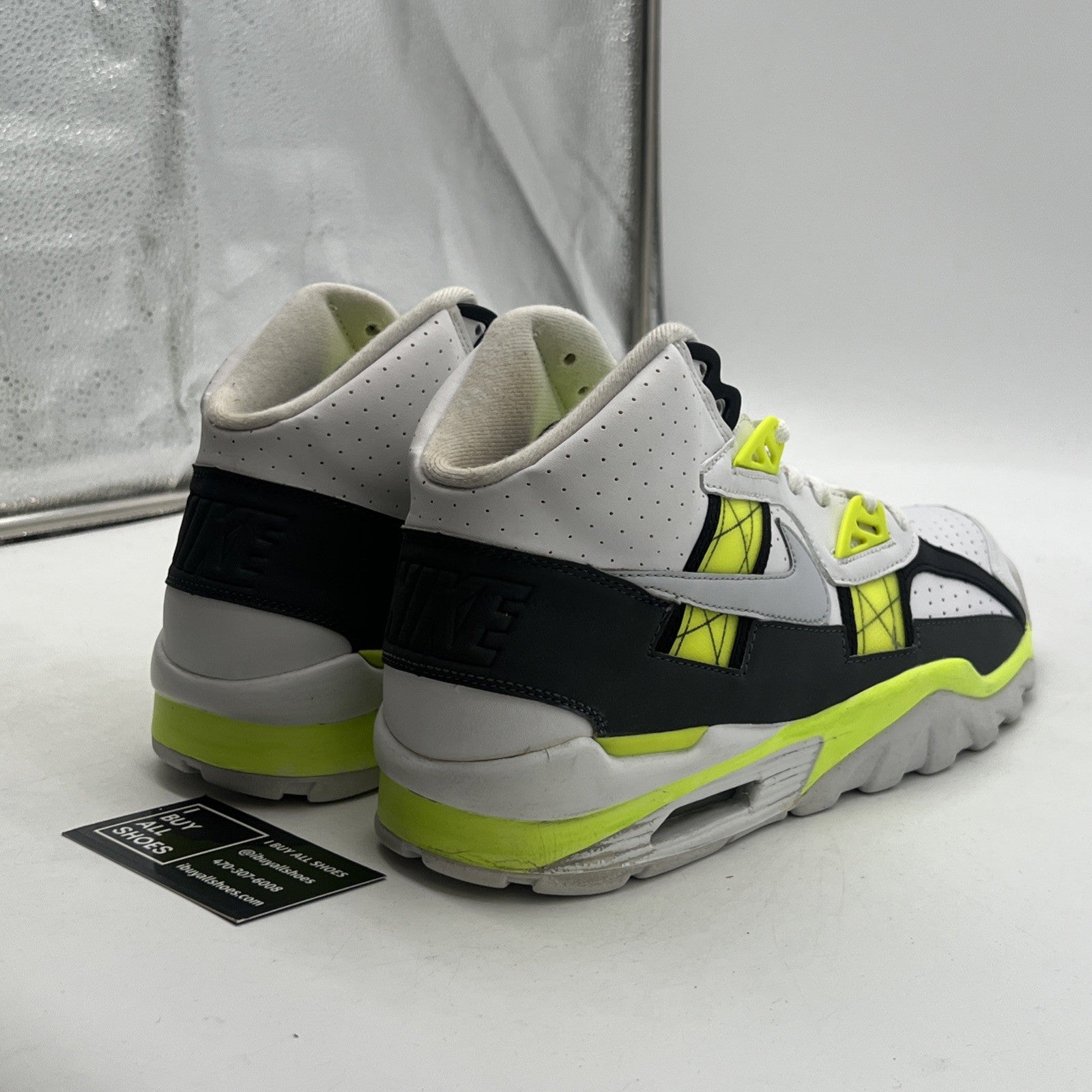 Size 13 - Nike Air Trainer SC High White Volt (302346-118)