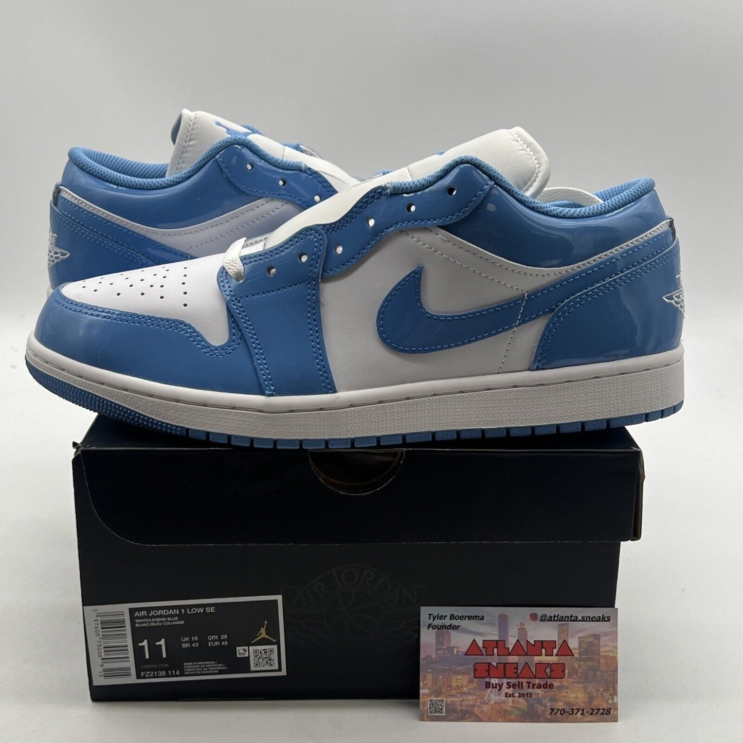 Size 11 - Air Jordan 1 SE Low Legend Blue (FZ2138-114)