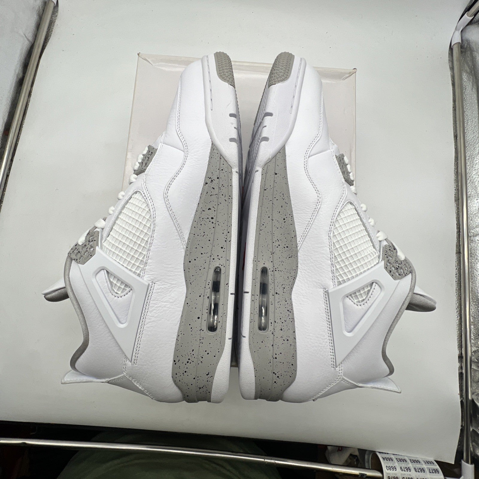 Size 15 - Air Jordan 4 Retro Mid White Oreo (CT8527-100)