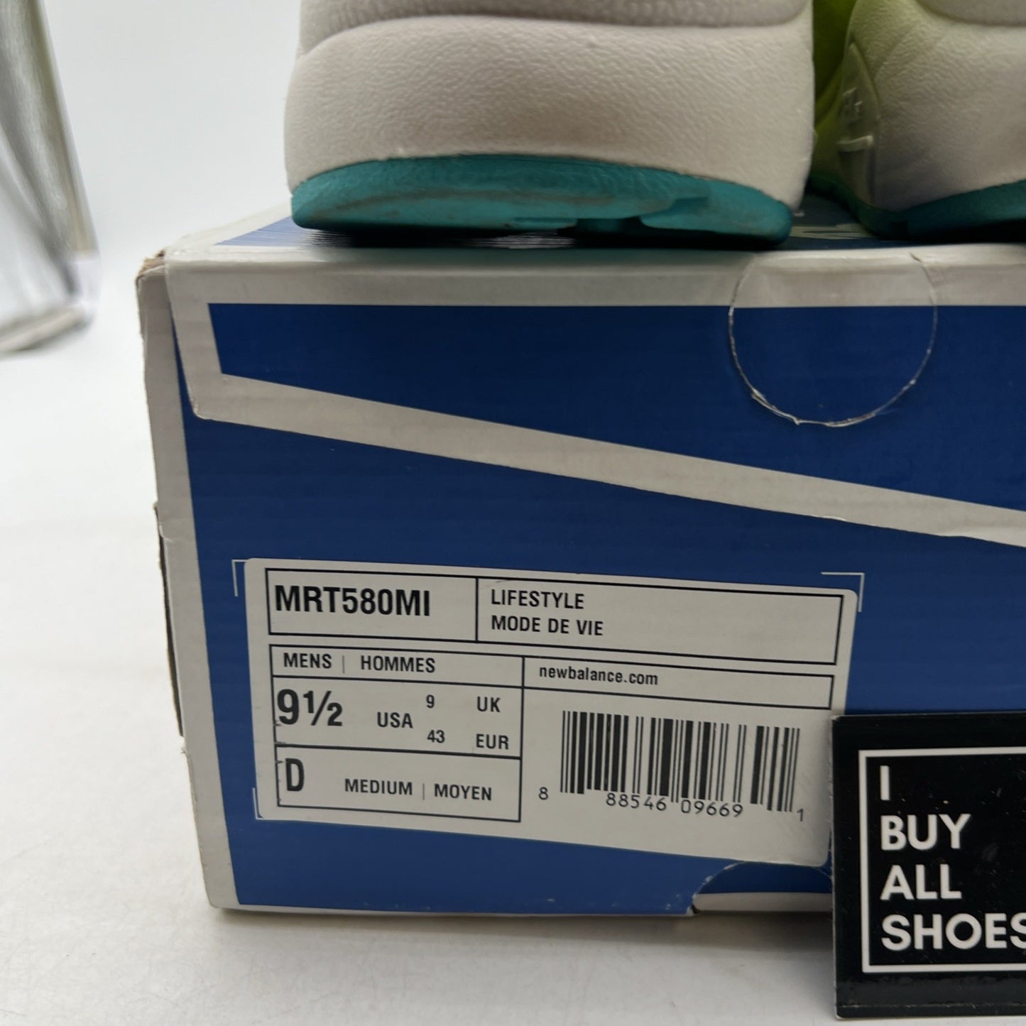 Size 9.5 - New Balance Mita x 580 Battle of The Surfaces (MRT580MI)