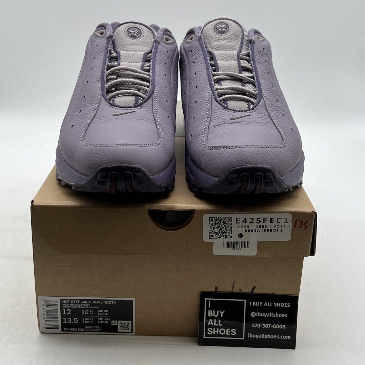 Size 12 - Nike NOCTA x Hot Step Air Terra Purple (DH4692-500)