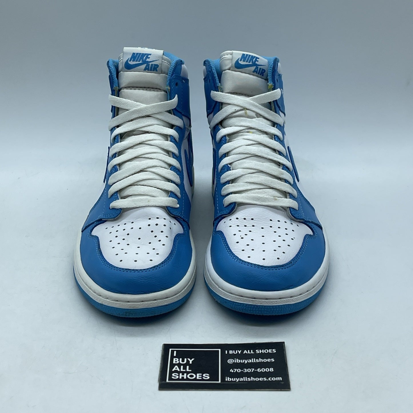 Size 9 - Air Jordan 1 Retro High OG UNC 2015 (555088-117)