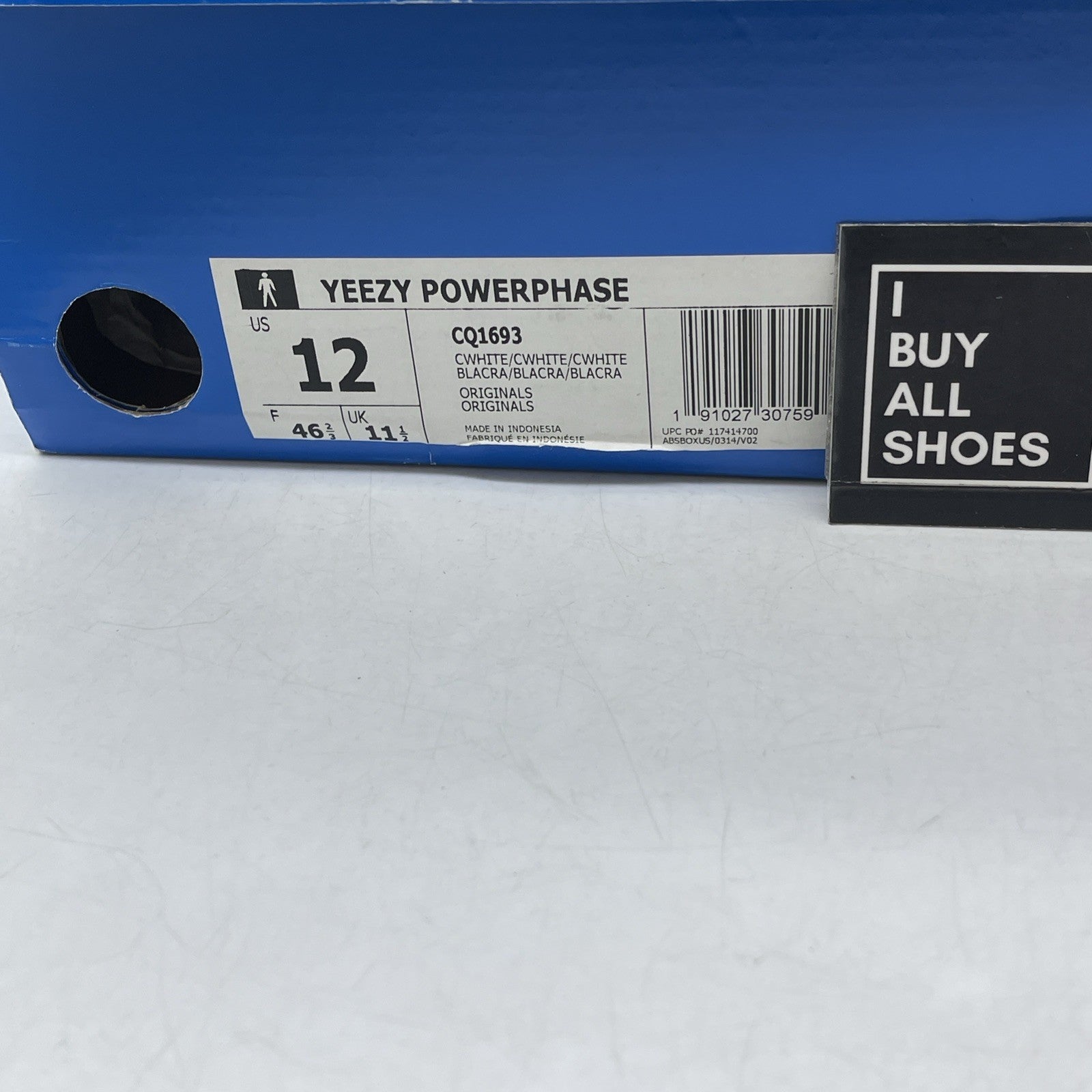 Size 12 - Adidas Yeezy PowerPhase Calabasas OG (CQ1693)