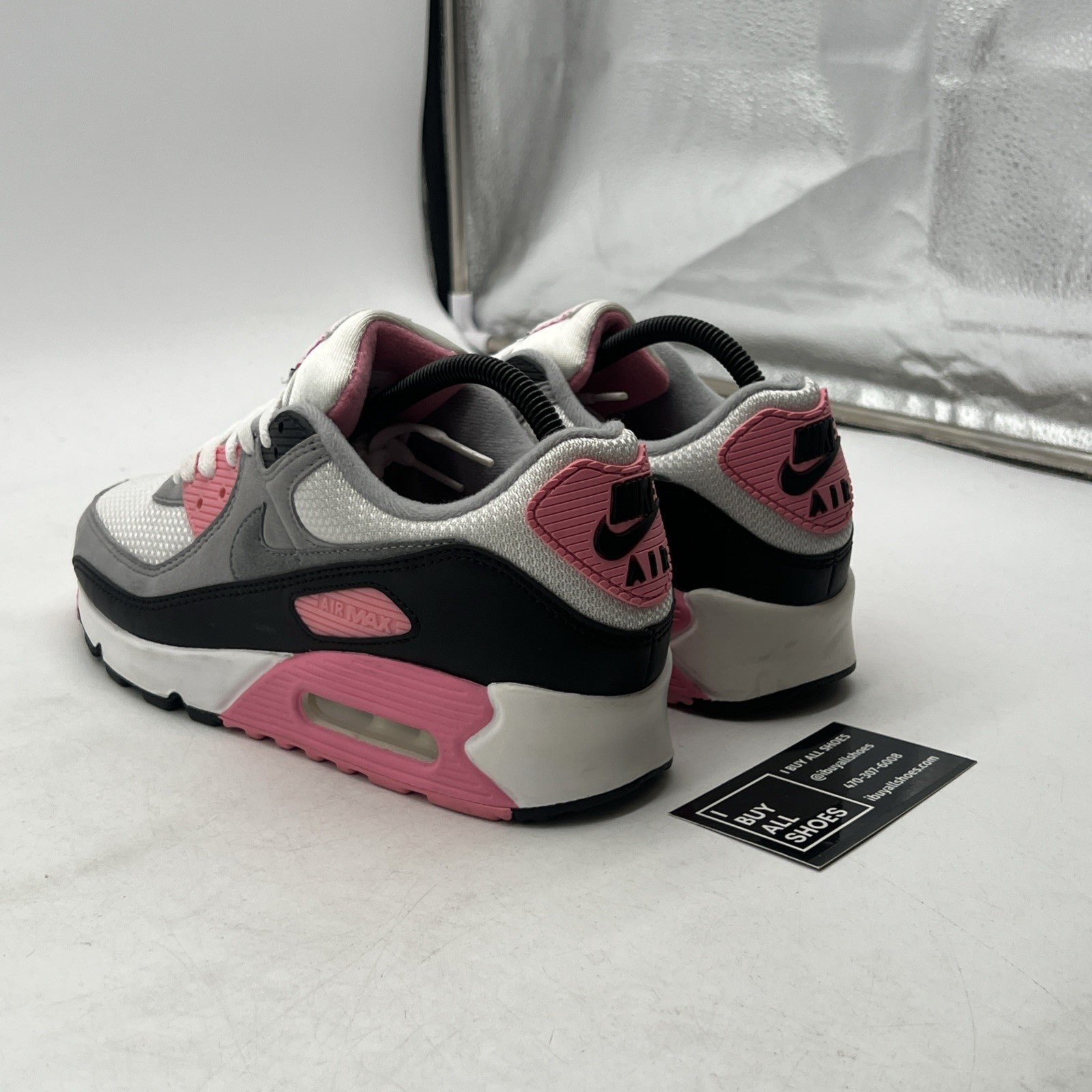 Size 9.5 - Nike Air Max 90 Rose Pink W (CD0490-102)