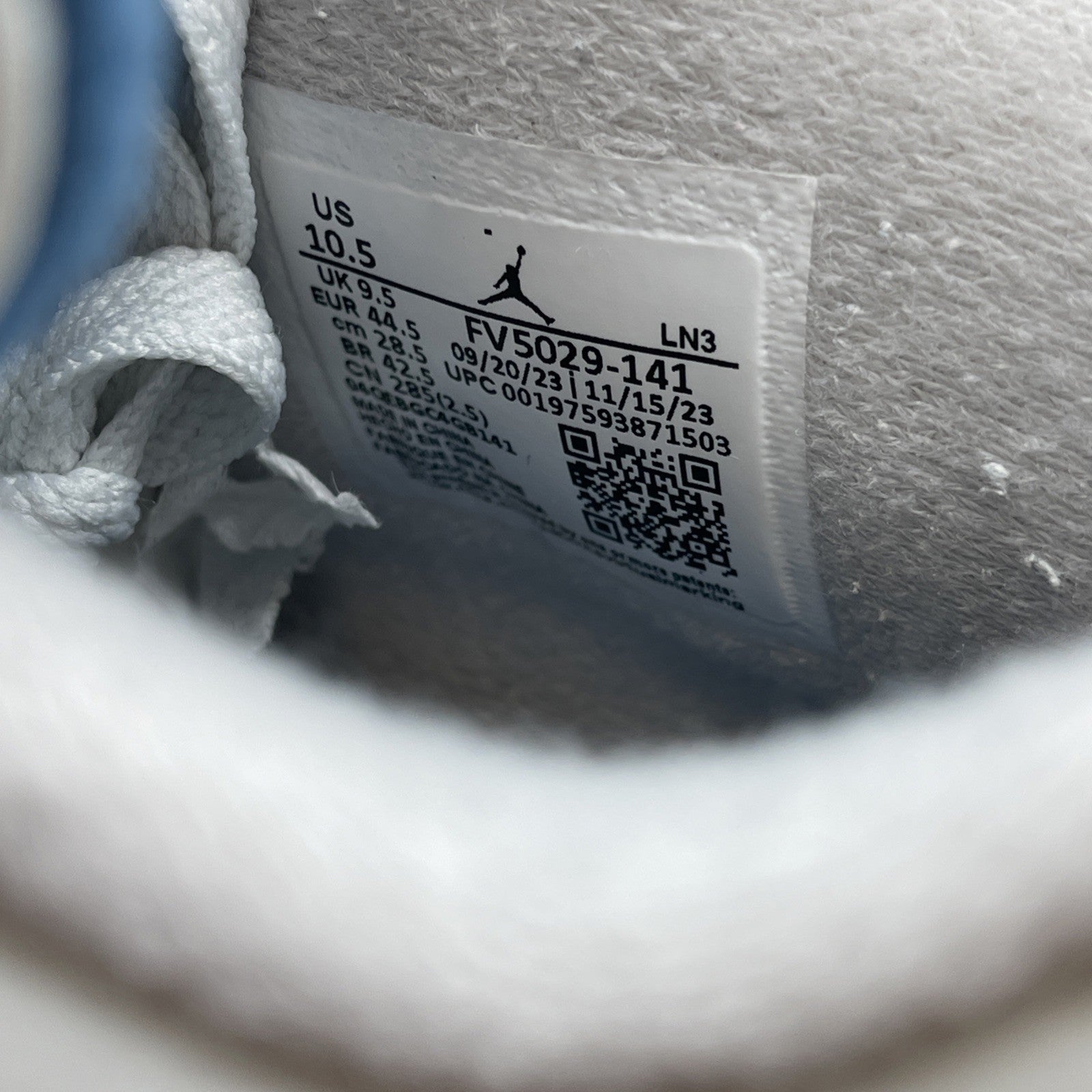 Size 10.5 - Air Jordan 4 Retro 2024 Military Blue Grey Suede (FV5029-141)