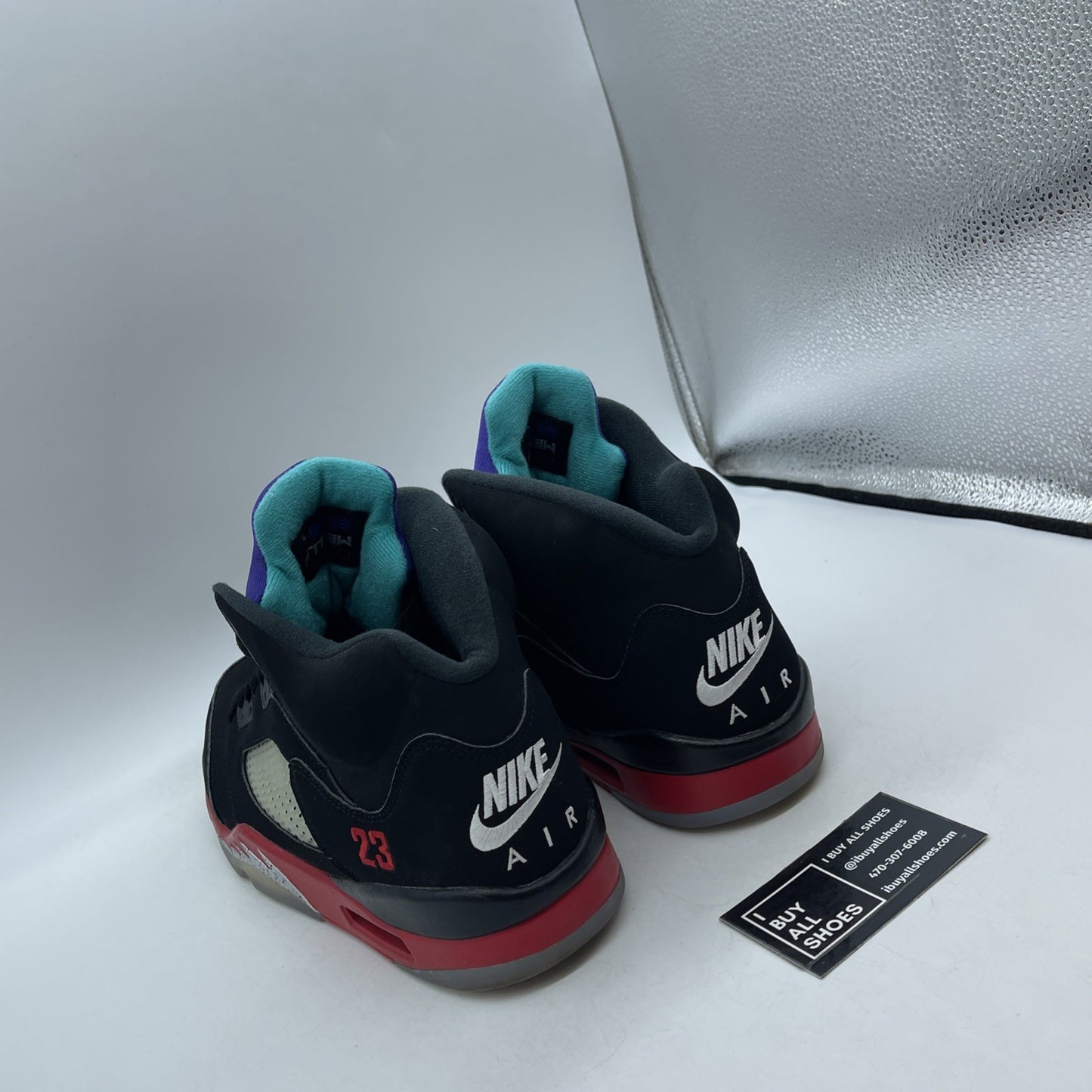 Size 11.5 - Air Jordan 5 Retro Top 3 Black 2020 (CZ1786-001)