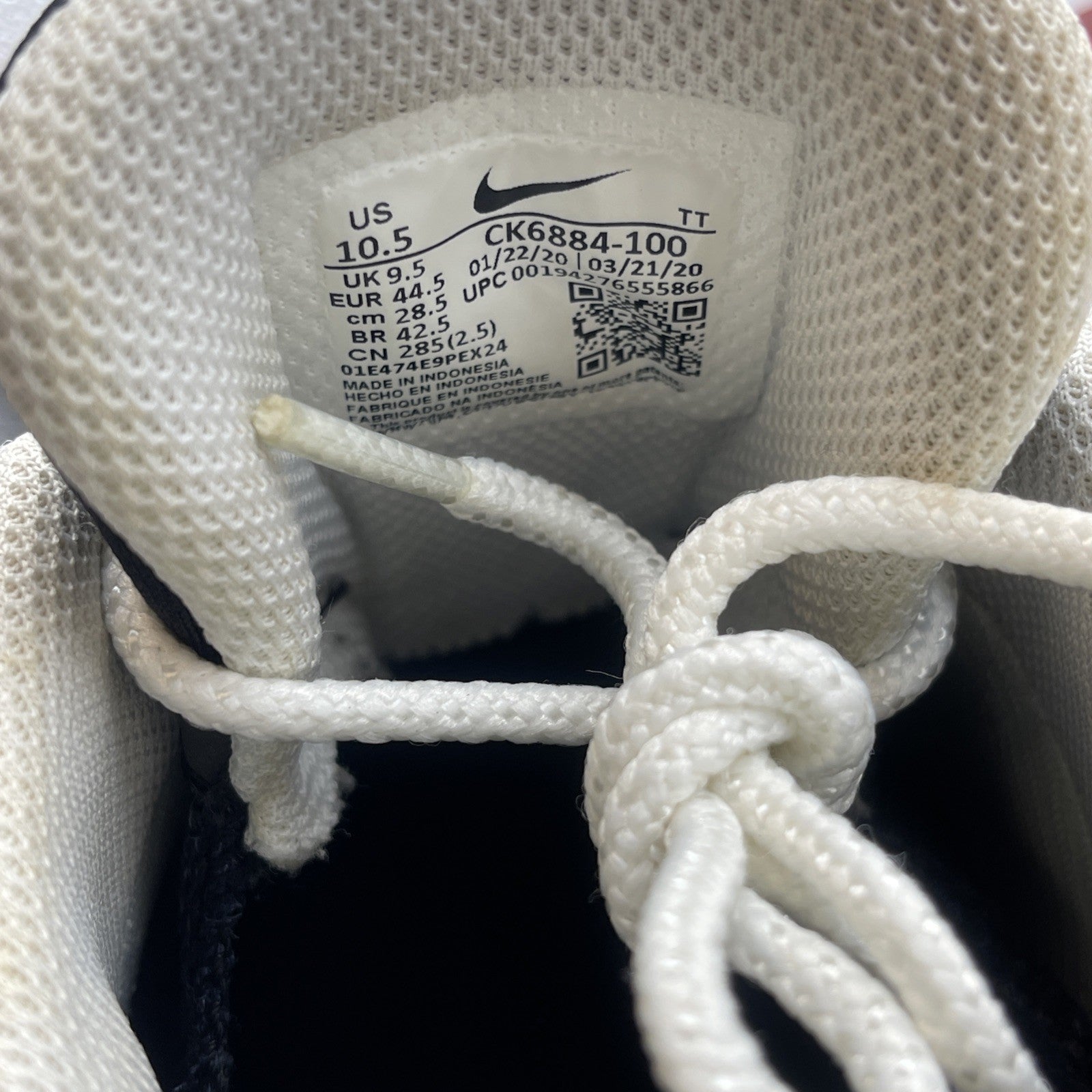 Size 10.5 - Nike Air Max 95 Ying Yang Pack White Black Leather (CK6884-100)