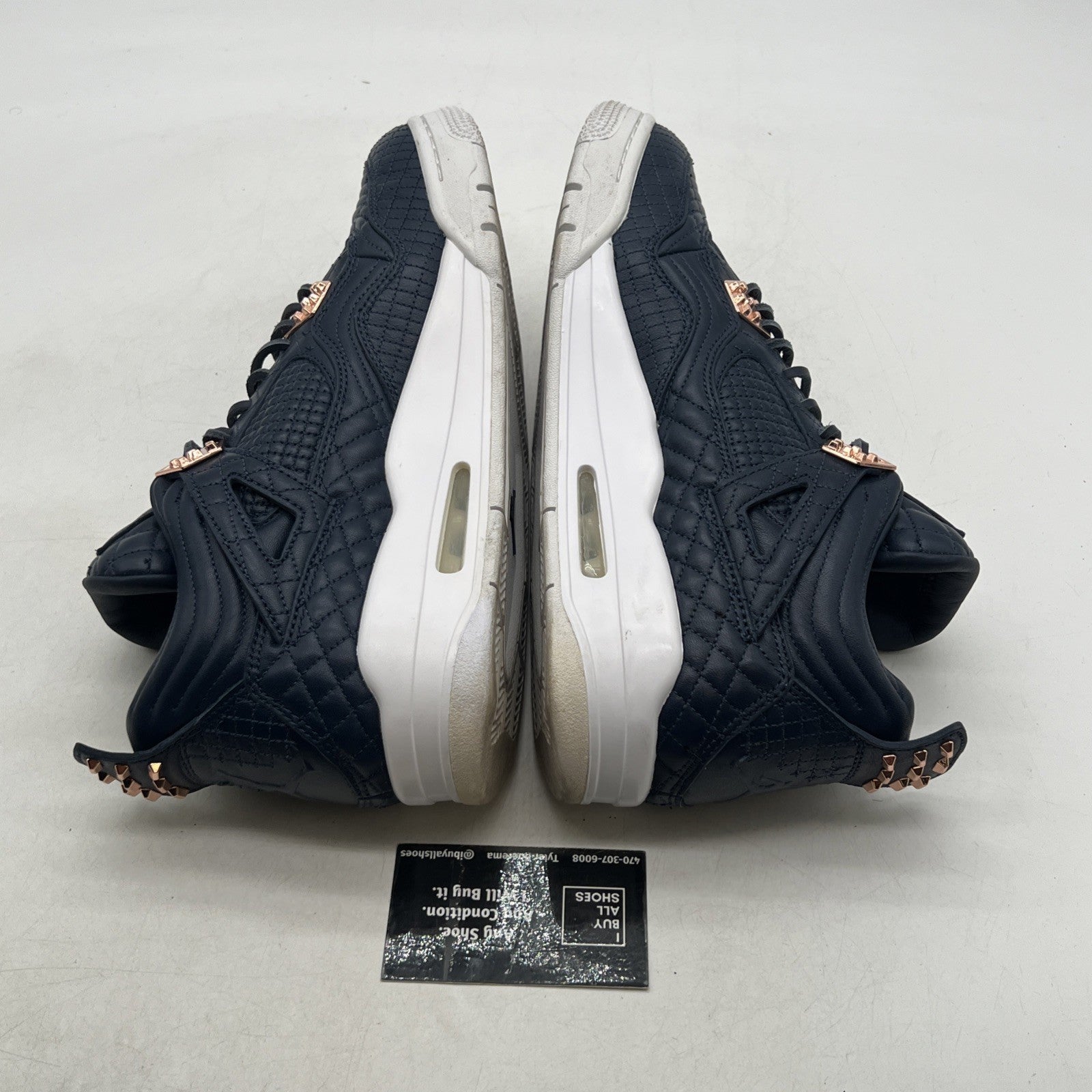 Size 11 - Air Jordan 4 Retro Premium Obsidian (819139-402)