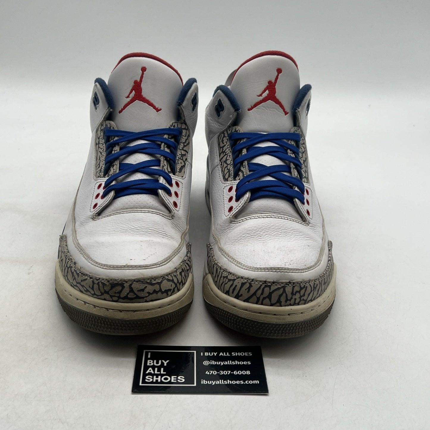 Size 12 - Air Jordan 3 Retro OG Mid True Blue (854262-106)