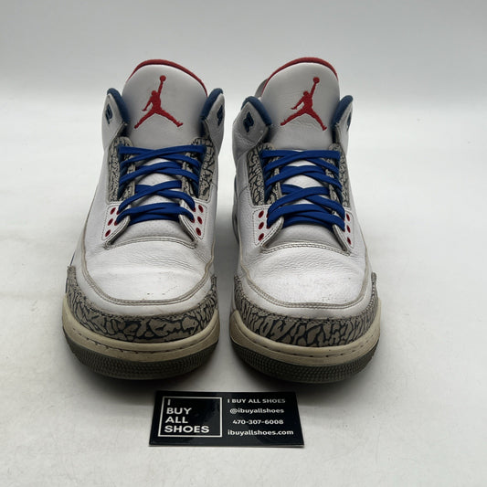 Size 12 - Air Jordan 3 Retro OG Mid True Blue (854262-106)