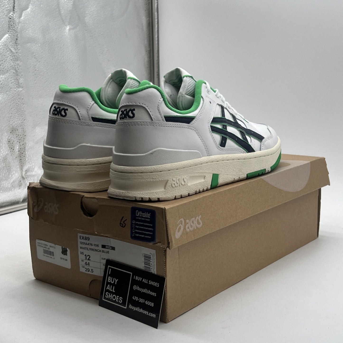 Size 12 - Asics EX89 'Celtics' Original Box (1201A476-106)