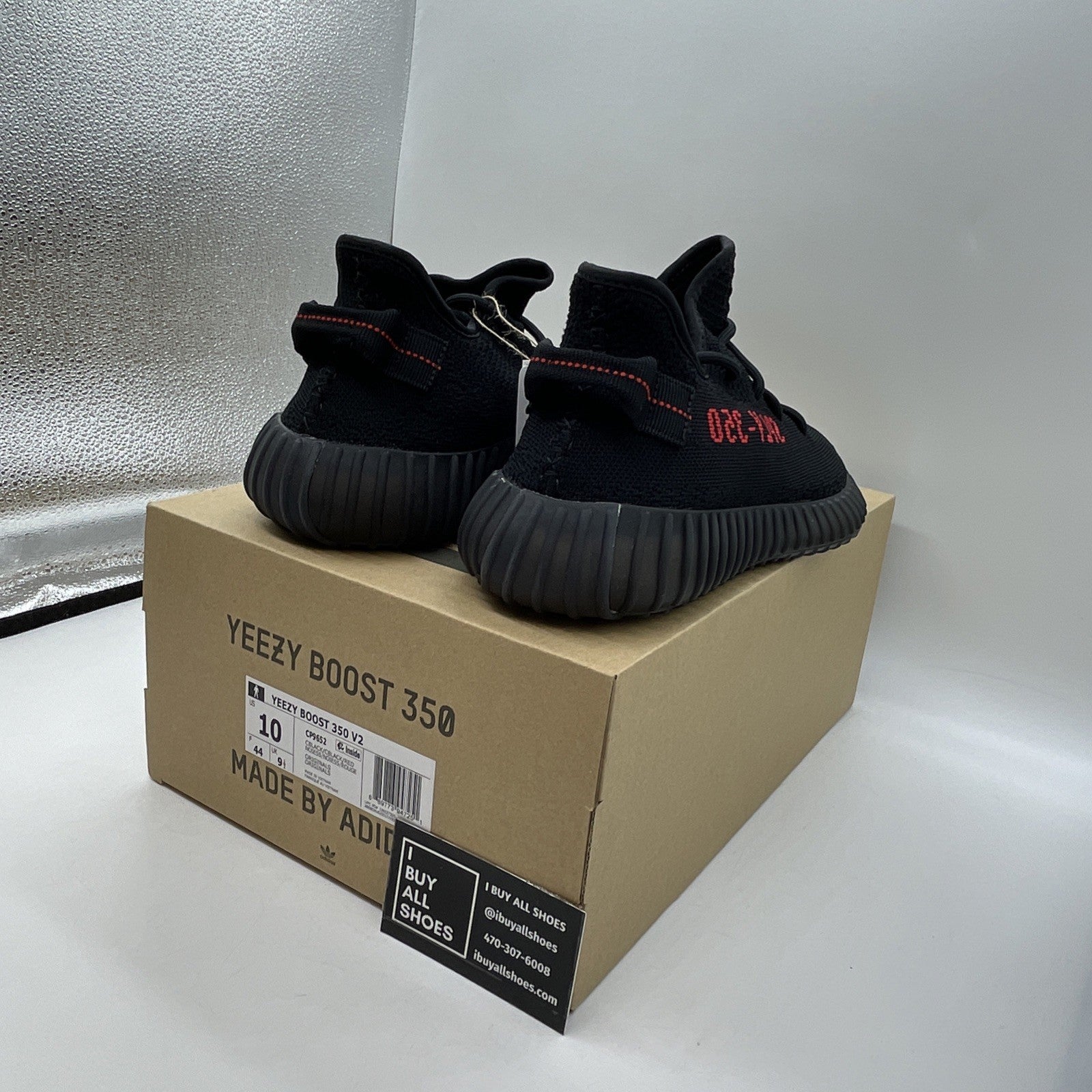 Size 10 - adidas Yeezy Boost 350 V2 Low Bred (CP9652