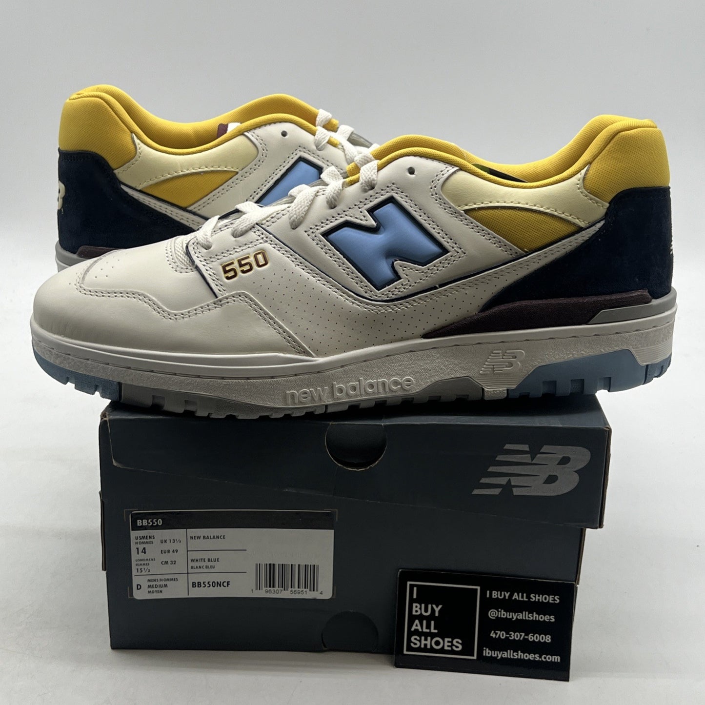Size 14 - New Balance 550 Marquette (BB550NCF)