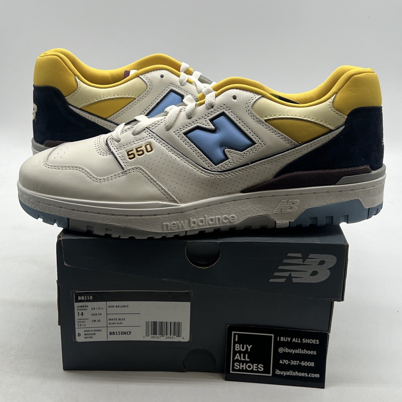 Size 14 - New Balance 550 Marquette (BB550NCF)