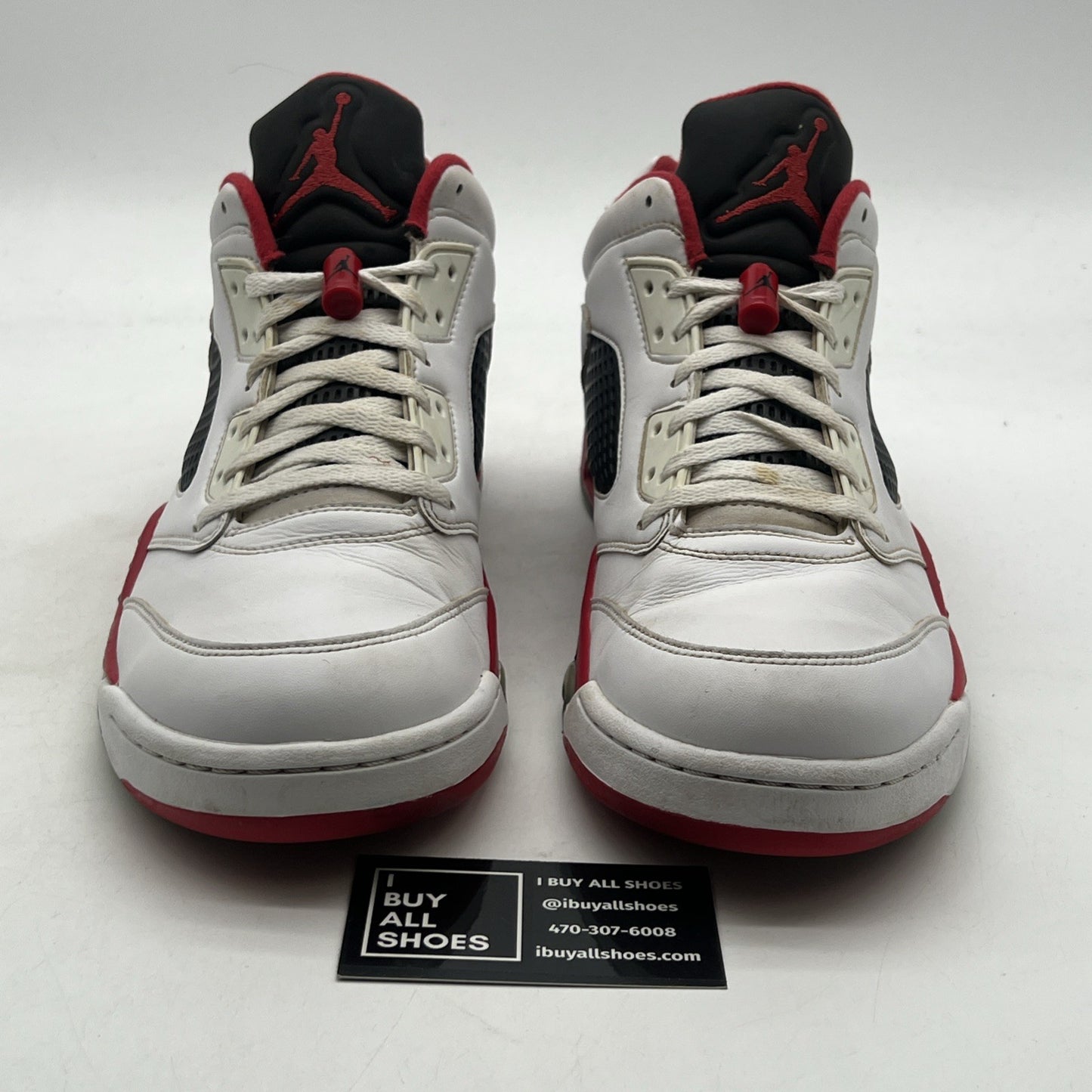 Size 13 - Air Jordan 5 Retro 2016 Low Fire Red (819171-101)