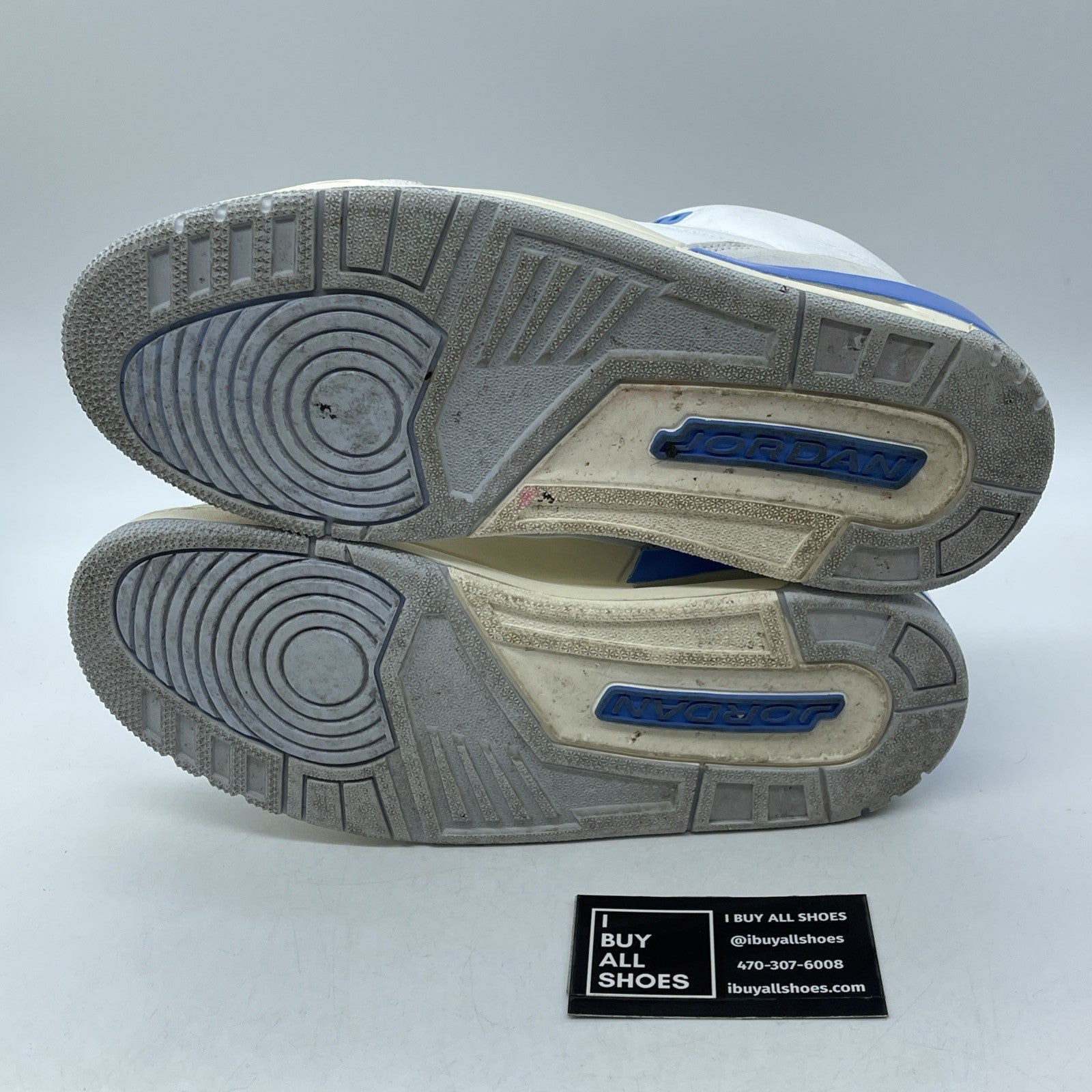 Size 9 - Air Jordan 3 Retro Lucky Shorts Grey White Suede Leather (CT8532-101)