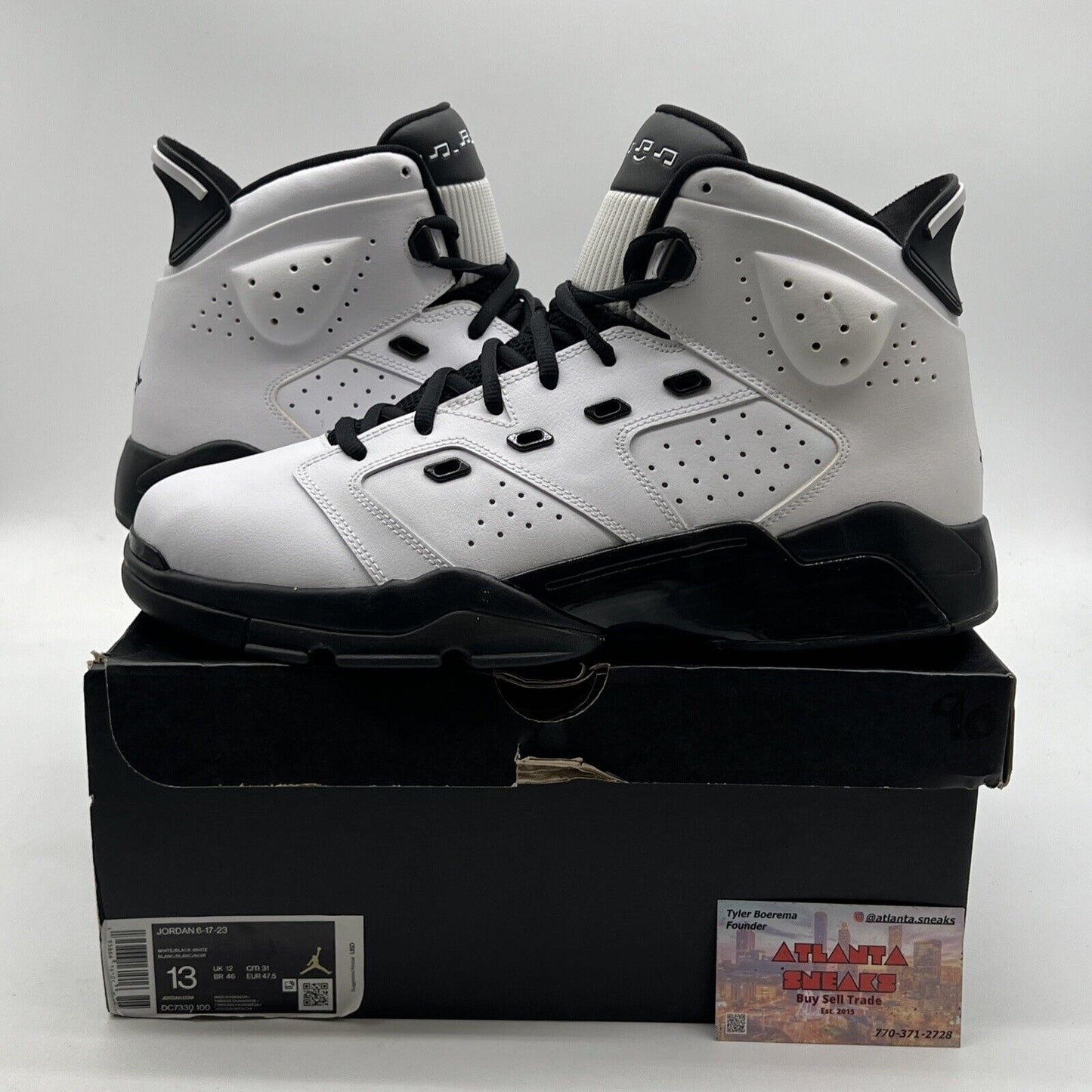 Size 13 - Jordan 6-17-23 Motorsports 2022 (DC7330-100)